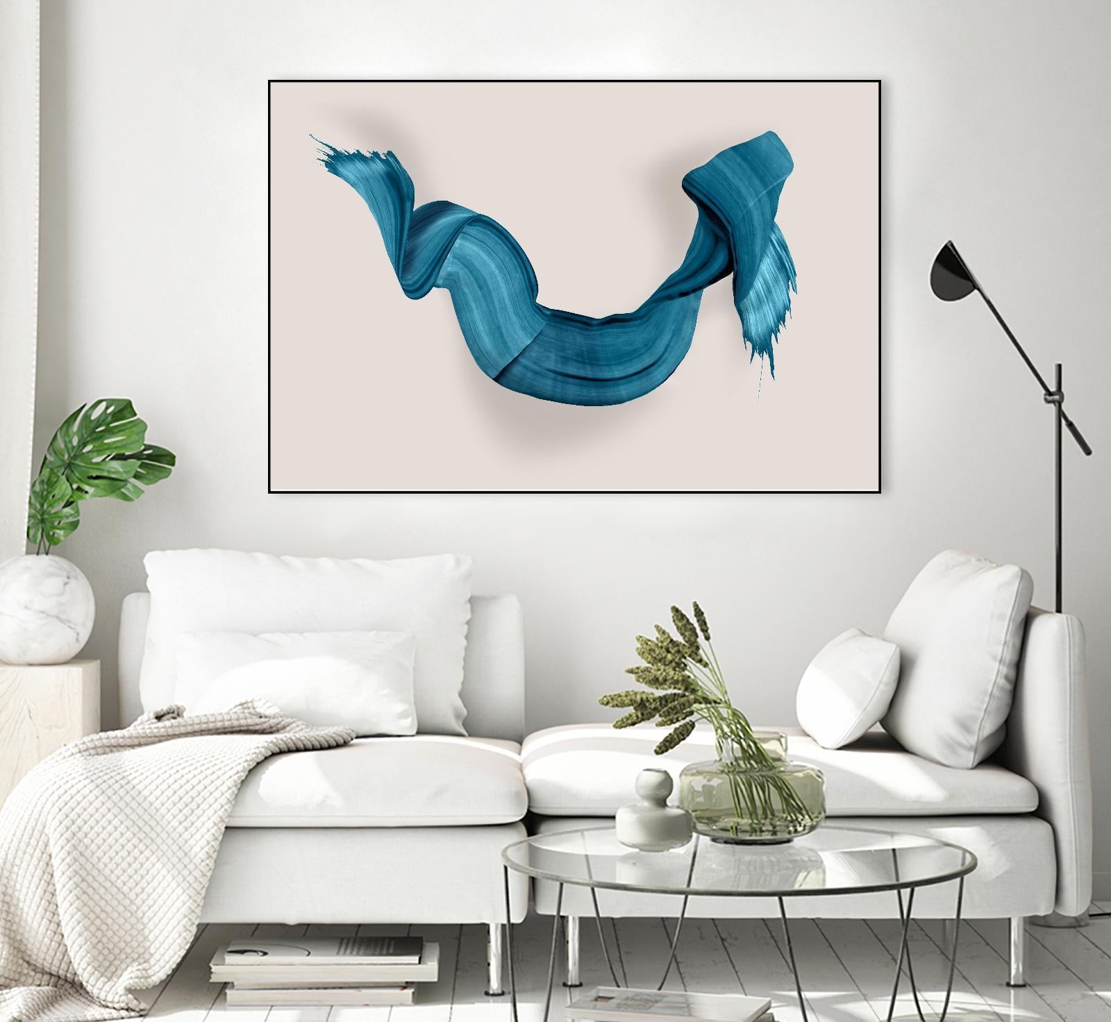 Azures Stroke by PI Studio on GIANT ART - abstract