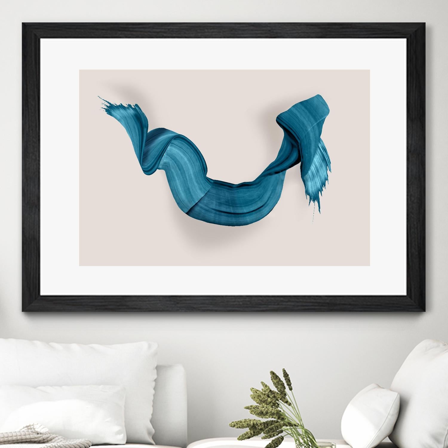 Azures Stroke by PI Studio on GIANT ART - abstract