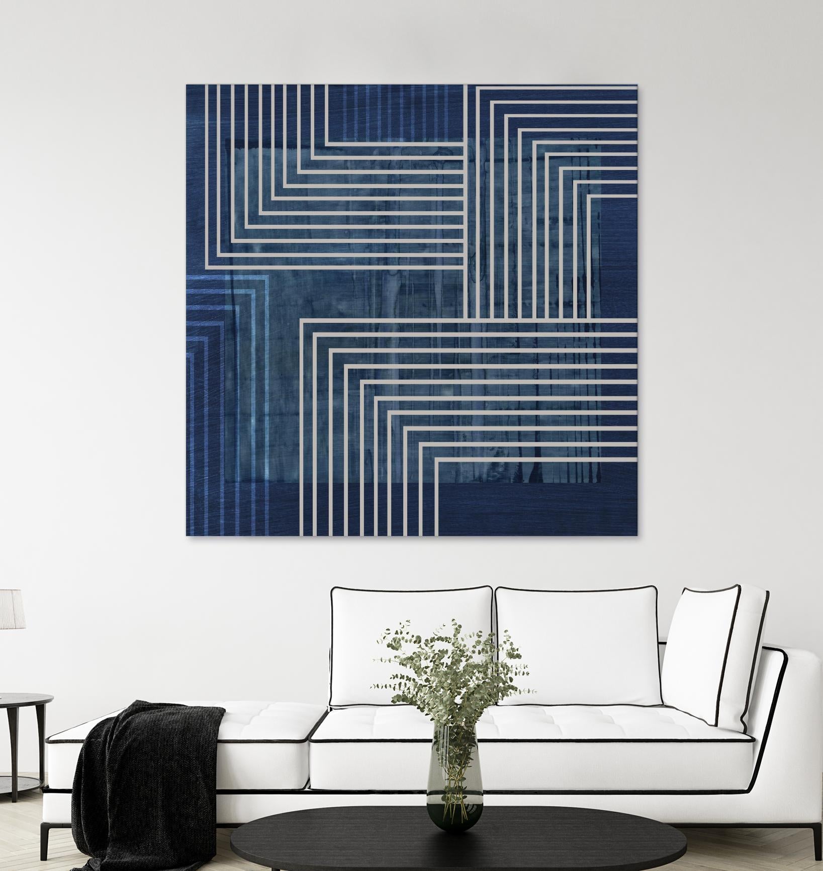 Beneath the Dark Blue Waves II by PI Studio on GIANT ART - abstract