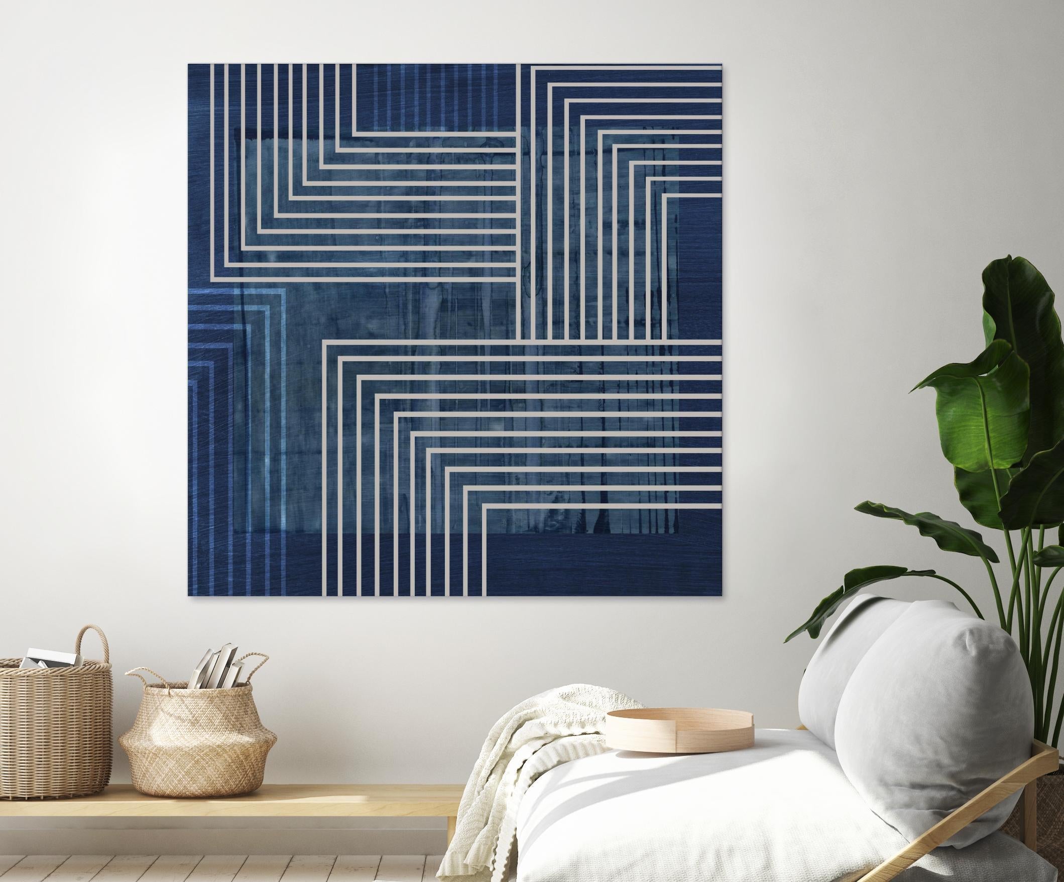 Beneath the Dark Blue Waves II by PI Studio on GIANT ART - abstract