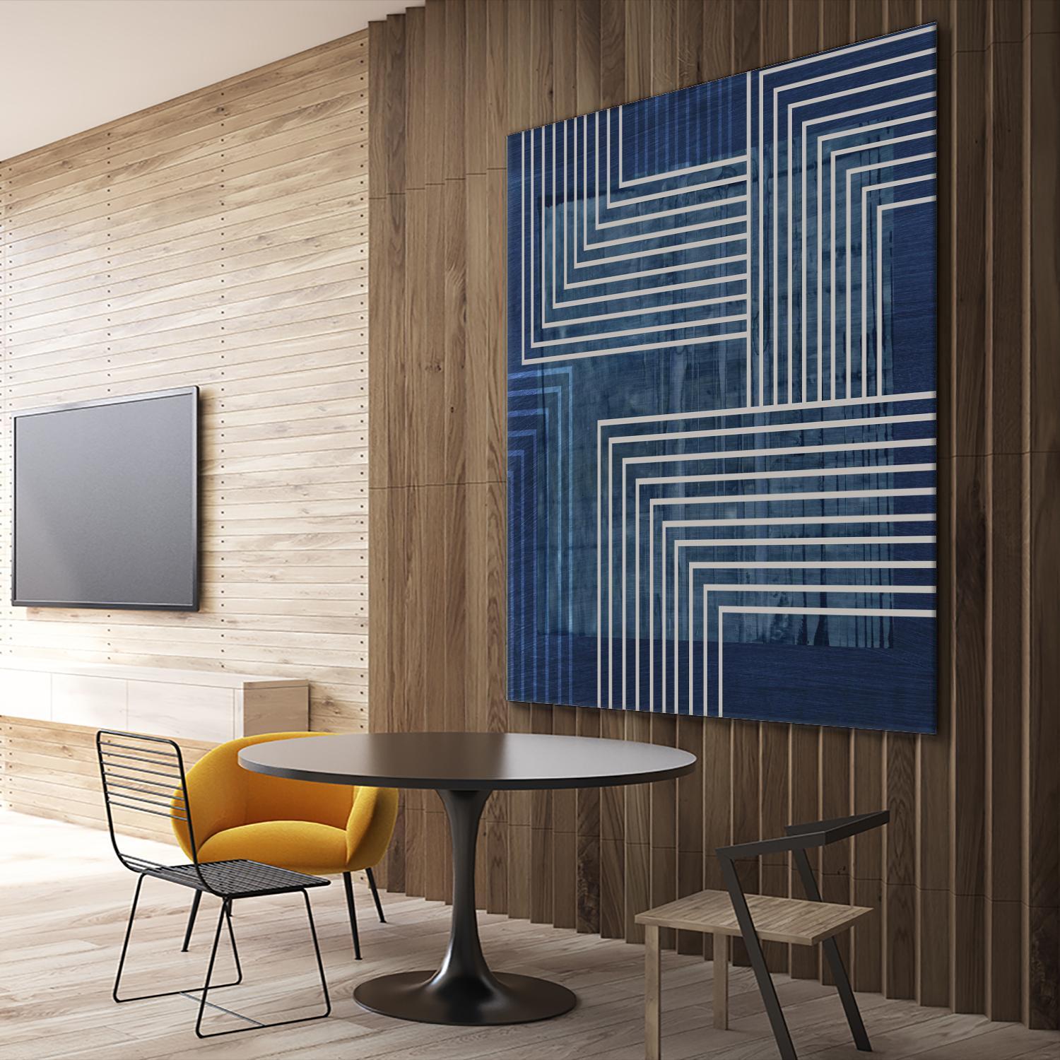 Beneath the Dark Blue Waves II by PI Studio on GIANT ART - abstract