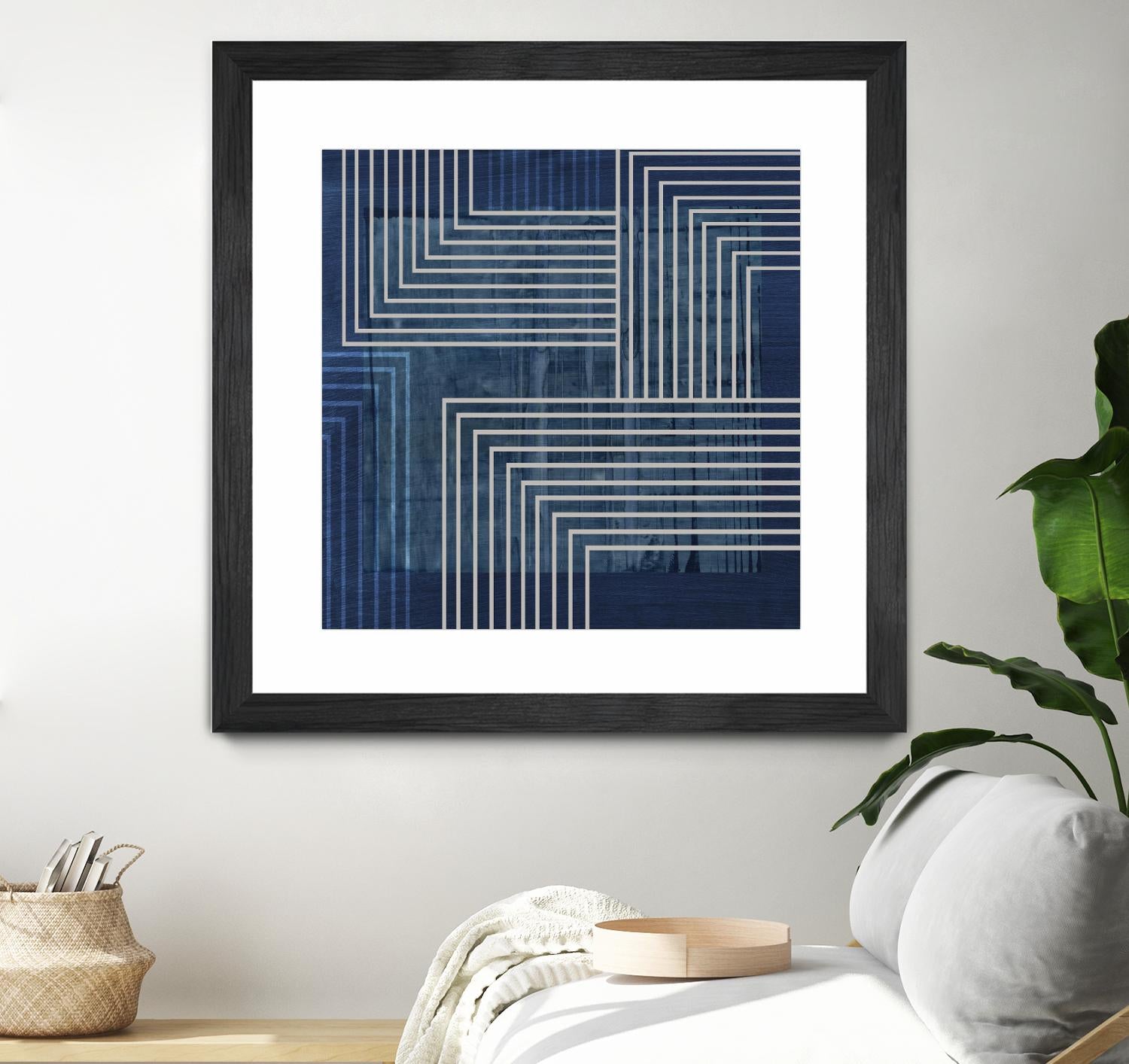 Beneath the Dark Blue Waves II by PI Studio on GIANT ART - abstract