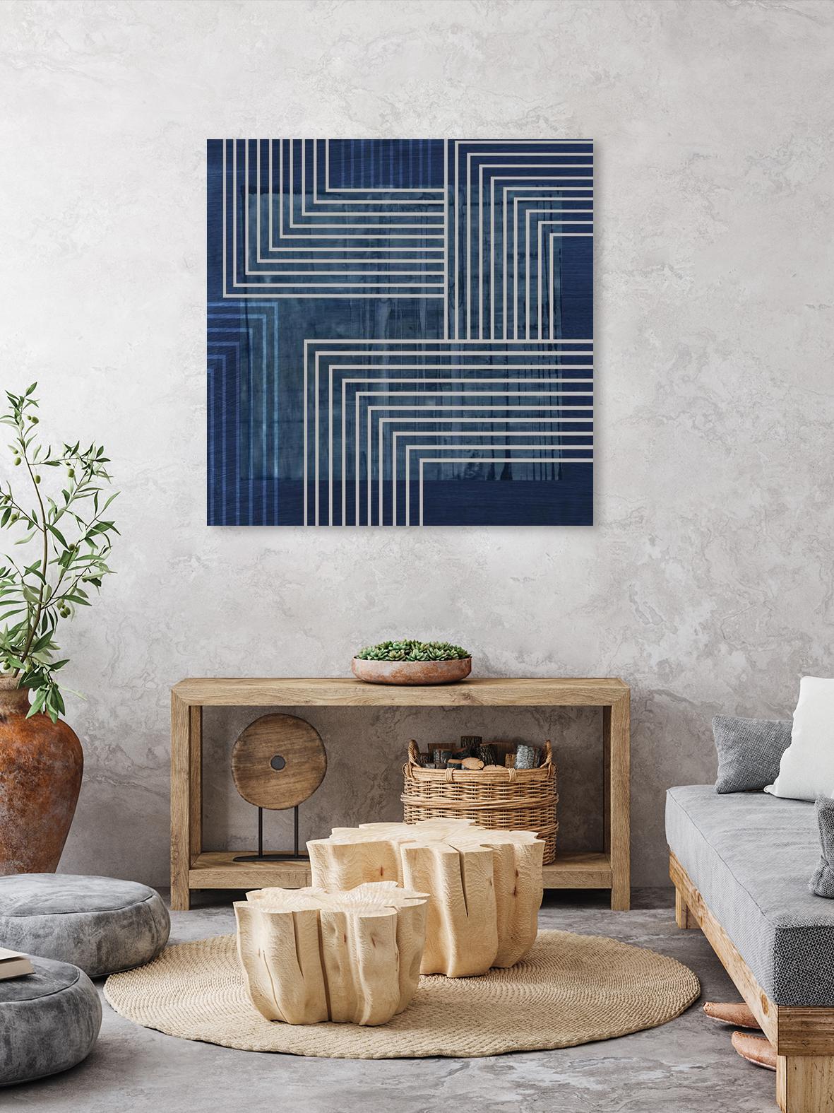 Beneath the Dark Blue Waves II by PI Studio on GIANT ART - abstract