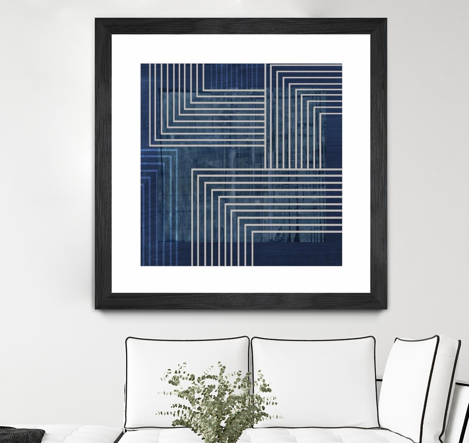 Beneath the Dark Blue Waves II by PI Studio on GIANT ART - abstract