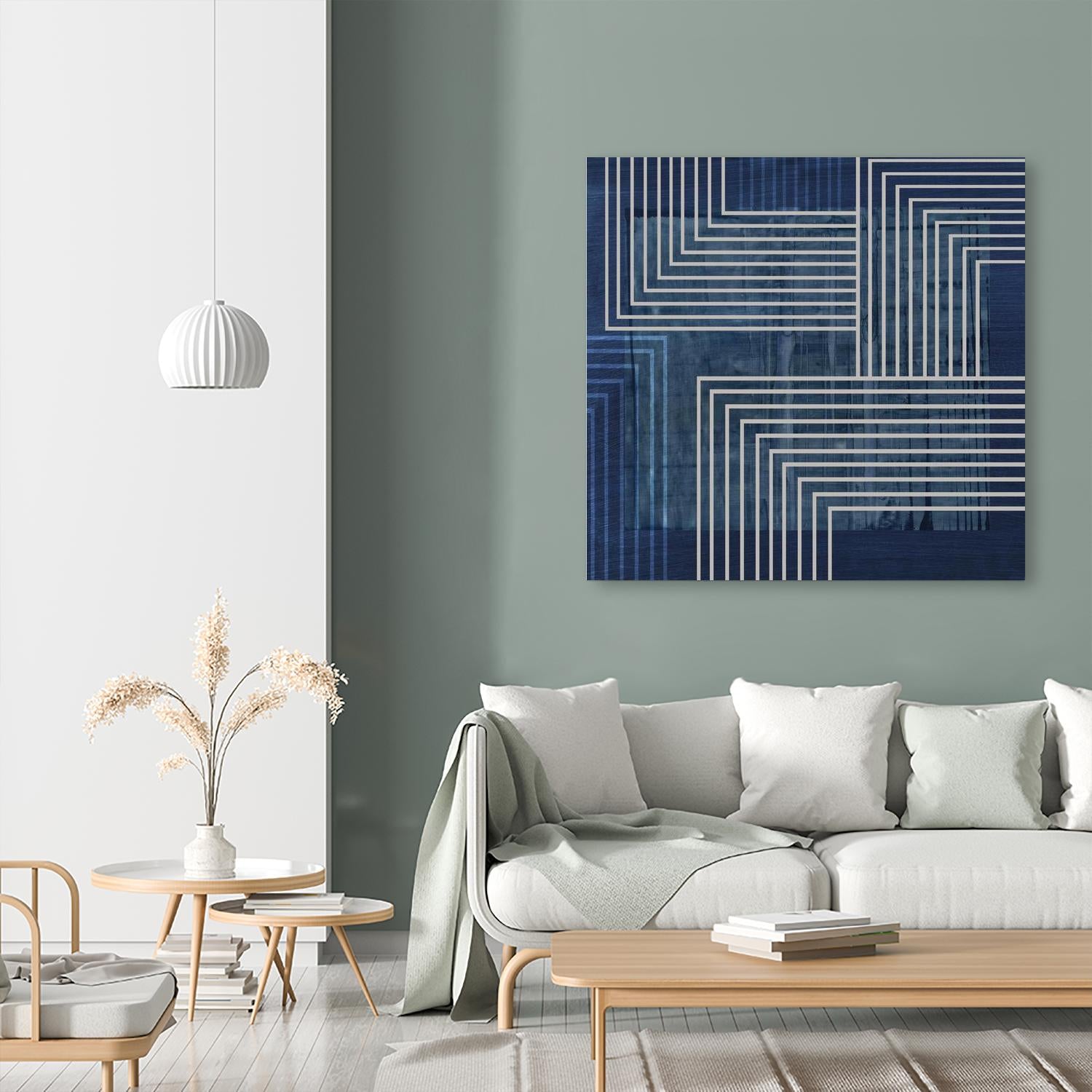 Beneath the Dark Blue Waves II by PI Studio on GIANT ART - abstract