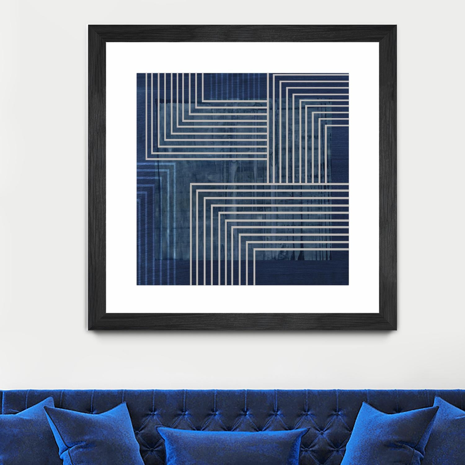 Beneath the Dark Blue Waves II by PI Studio on GIANT ART - abstract