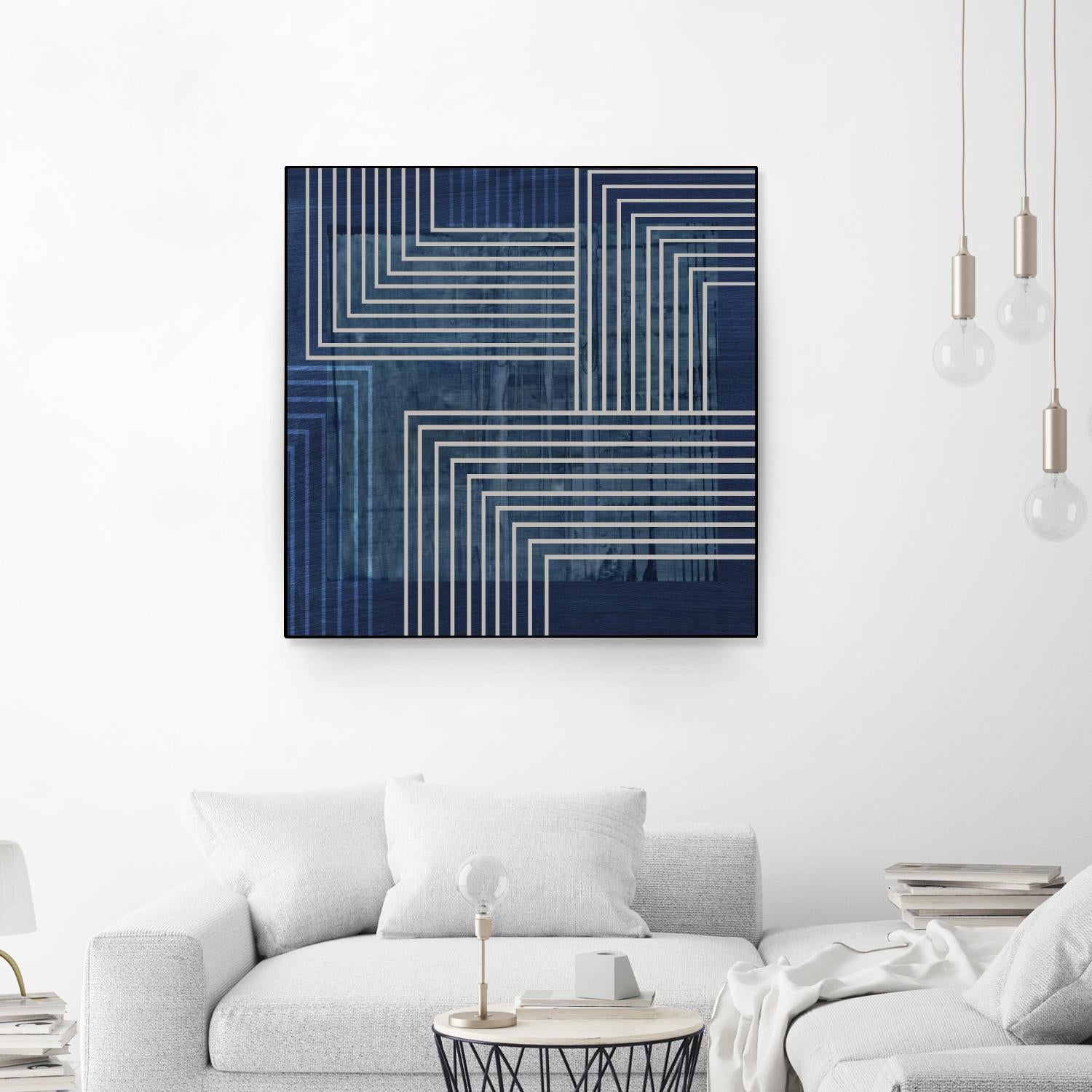 Beneath the Dark Blue Waves II by PI Studio on GIANT ART - abstract