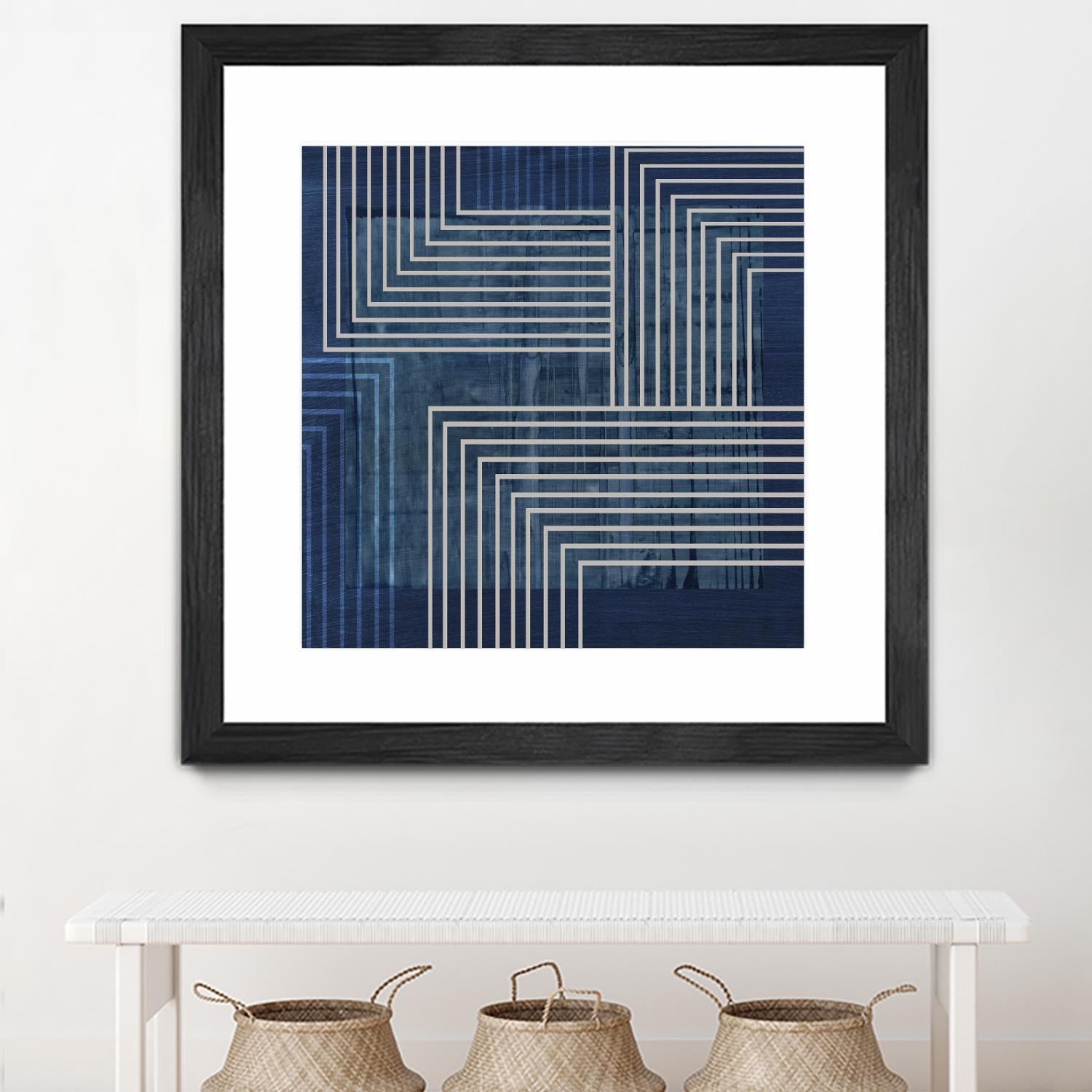 Beneath the Dark Blue Waves II by PI Studio on GIANT ART - abstract