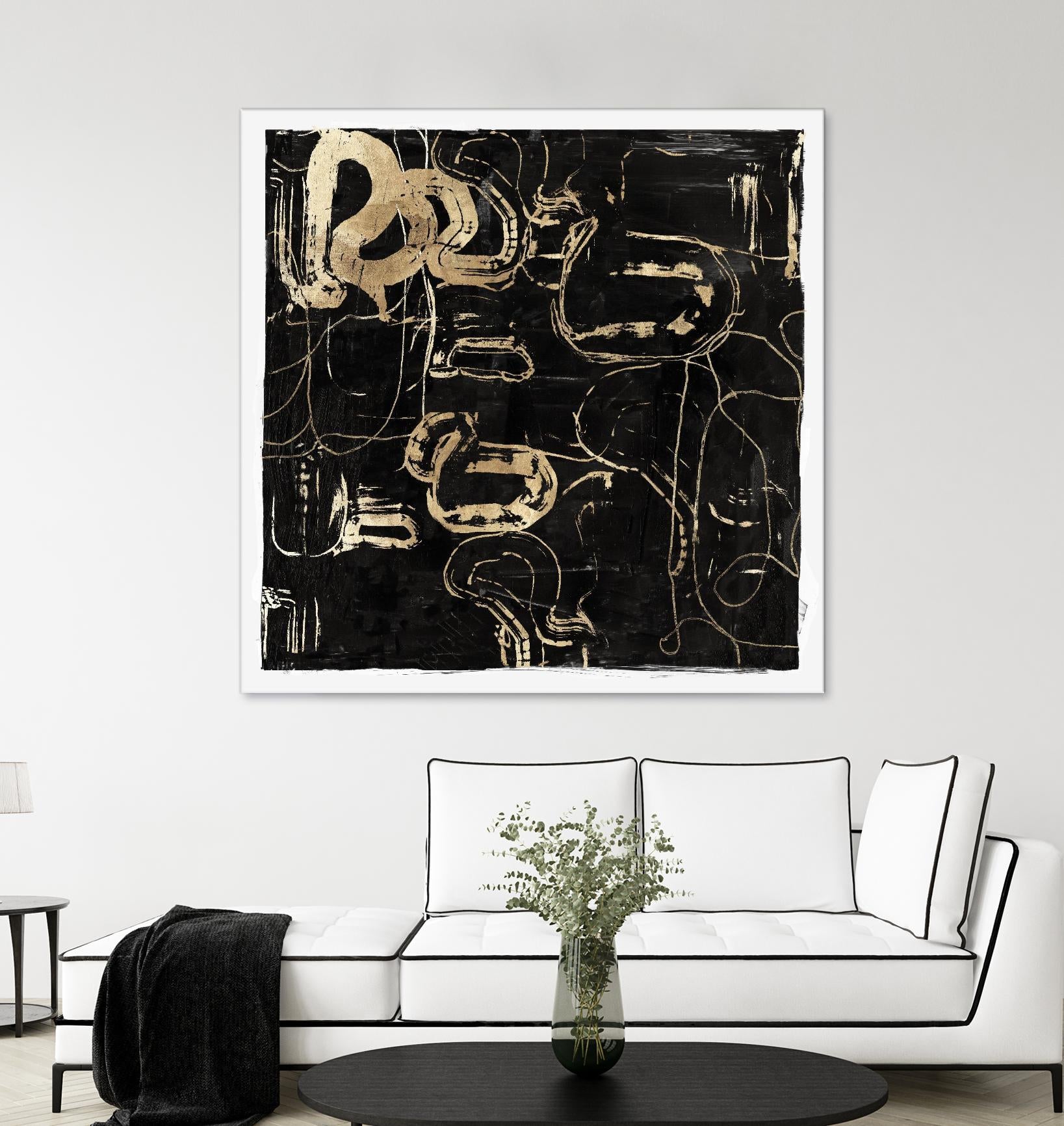 Golden Silence II by PI Studio on GIANT ART - abstract