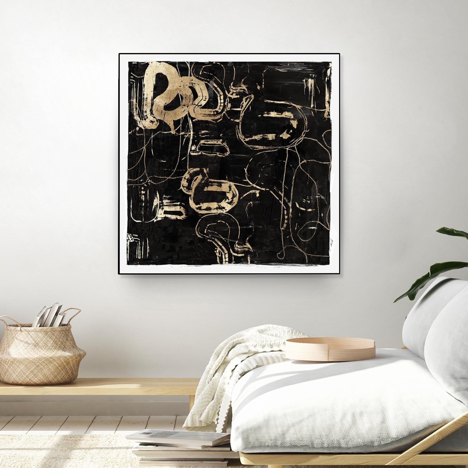Golden Silence II by PI Studio on GIANT ART - abstract