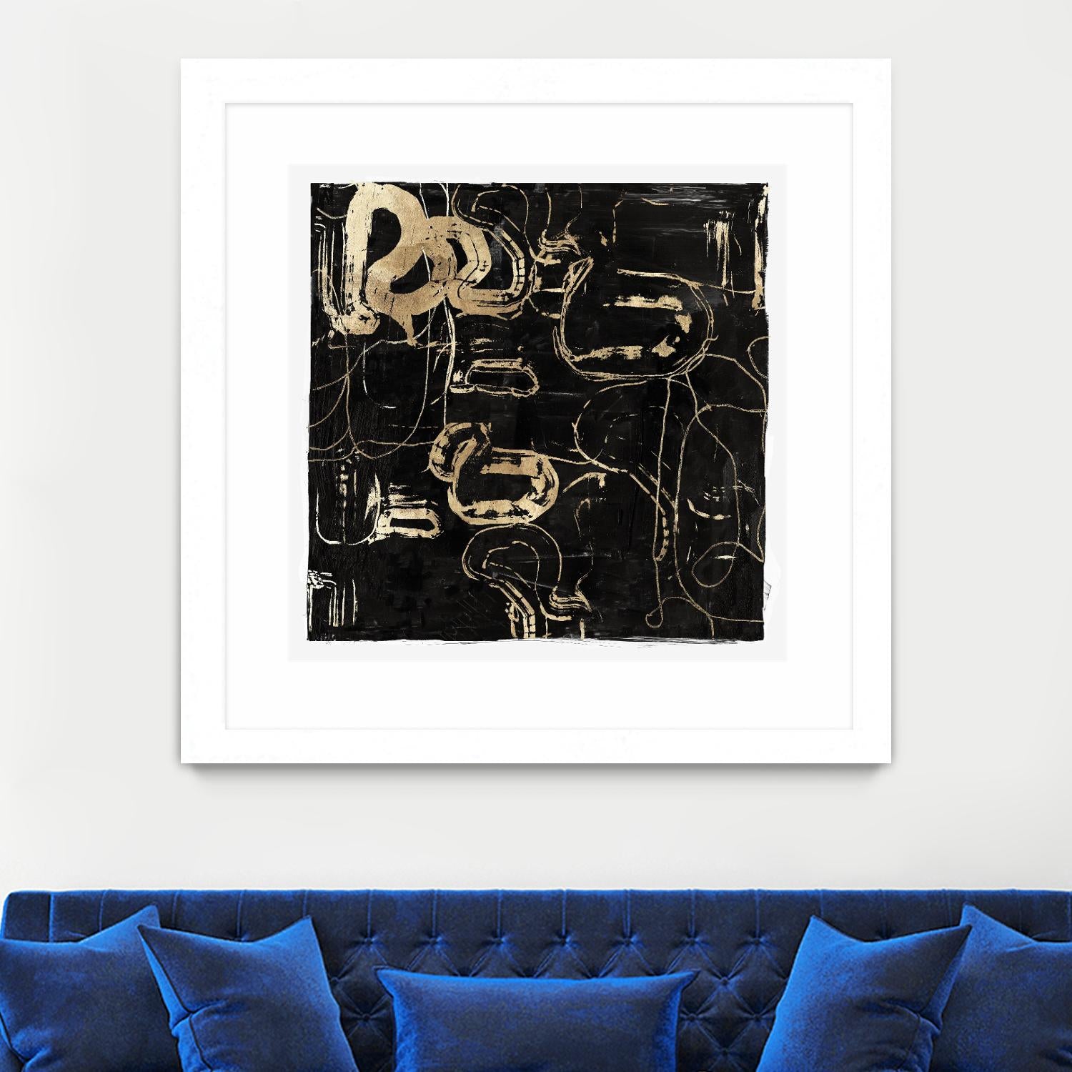 Golden Silence II by PI Studio on GIANT ART - abstract