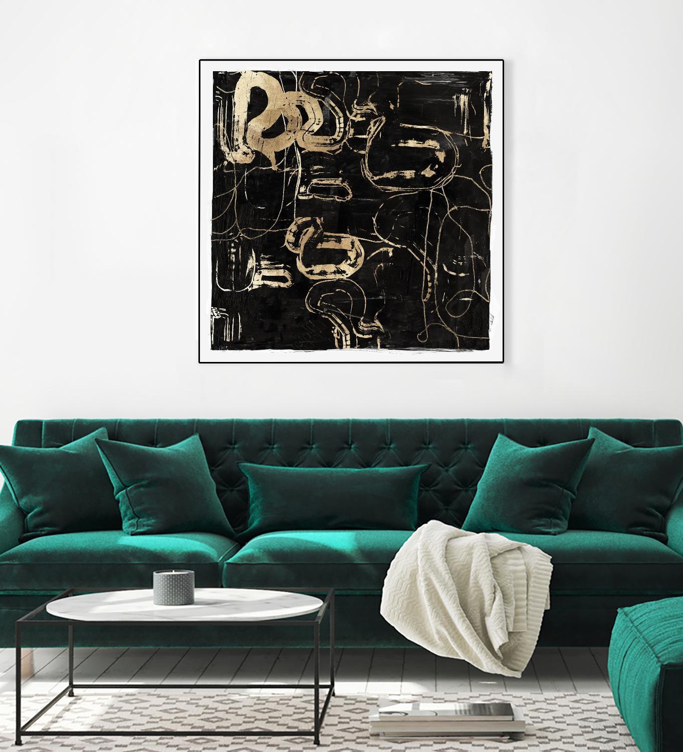 Golden Silence II by PI Studio on GIANT ART - abstract