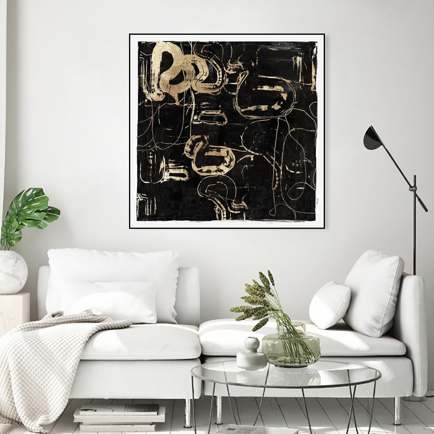 Golden Silence II by PI Studio on GIANT ART - abstract