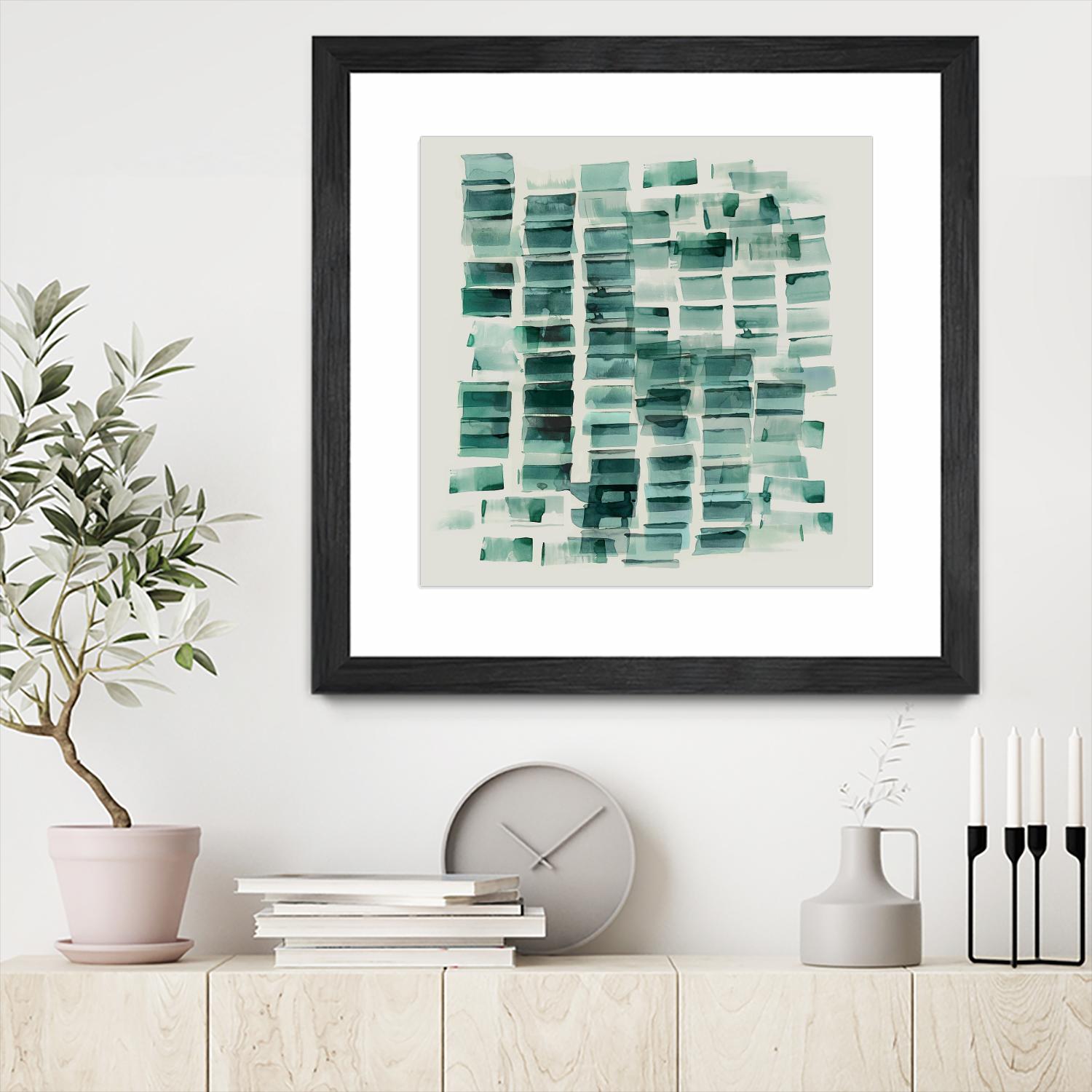 Sea Glass I by PI Studio on GIANT ART - abstract