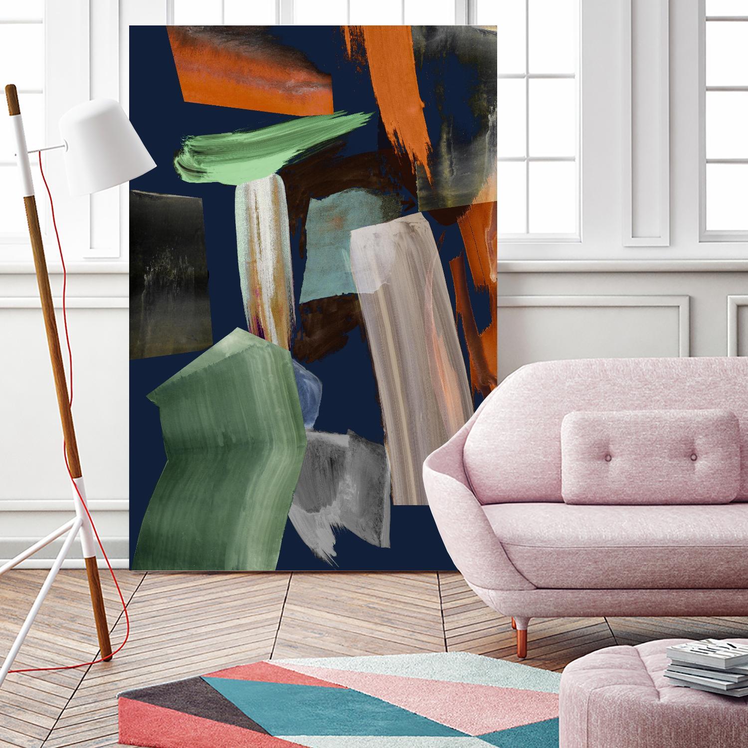 Sunsets in the City I by PI Studio on GIANT ART - abstract