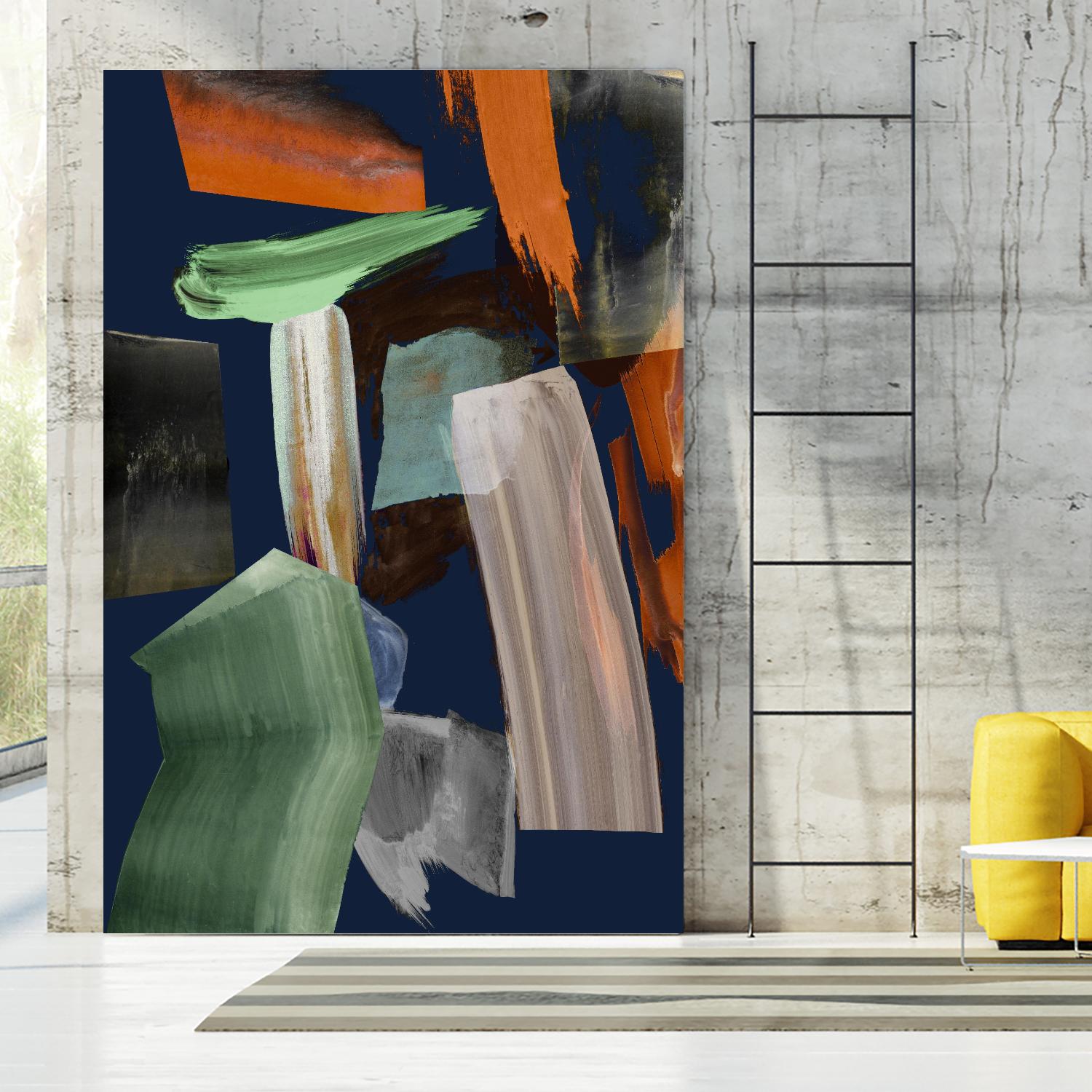 Sunsets in the City I by PI Studio on GIANT ART - abstract