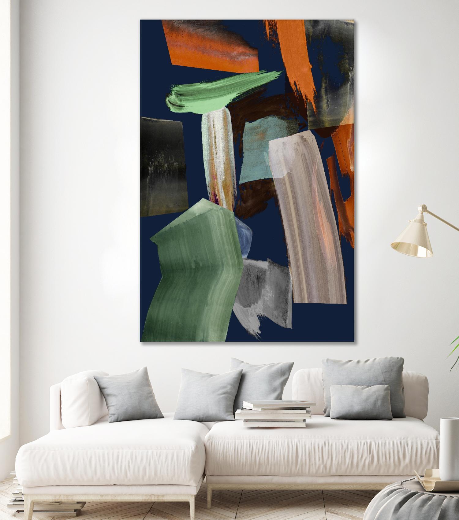 Sunsets in the City I by PI Studio on GIANT ART - abstract