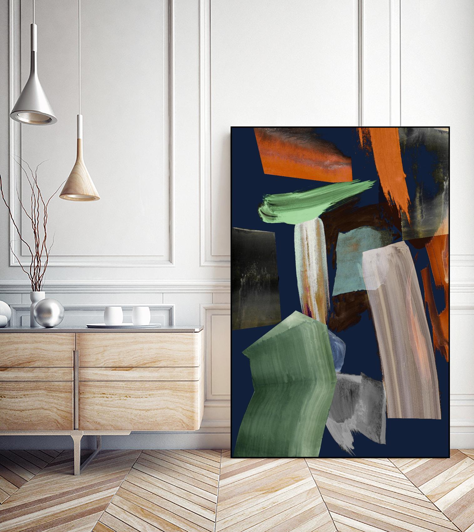 Sunsets in the City I by PI Studio on GIANT ART - abstract