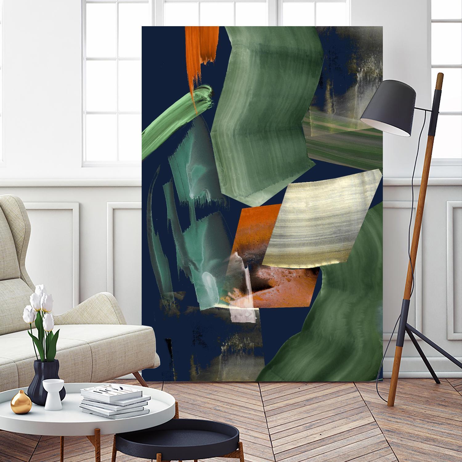 Sunsets in the City II by PI Studio on GIANT ART - abstract