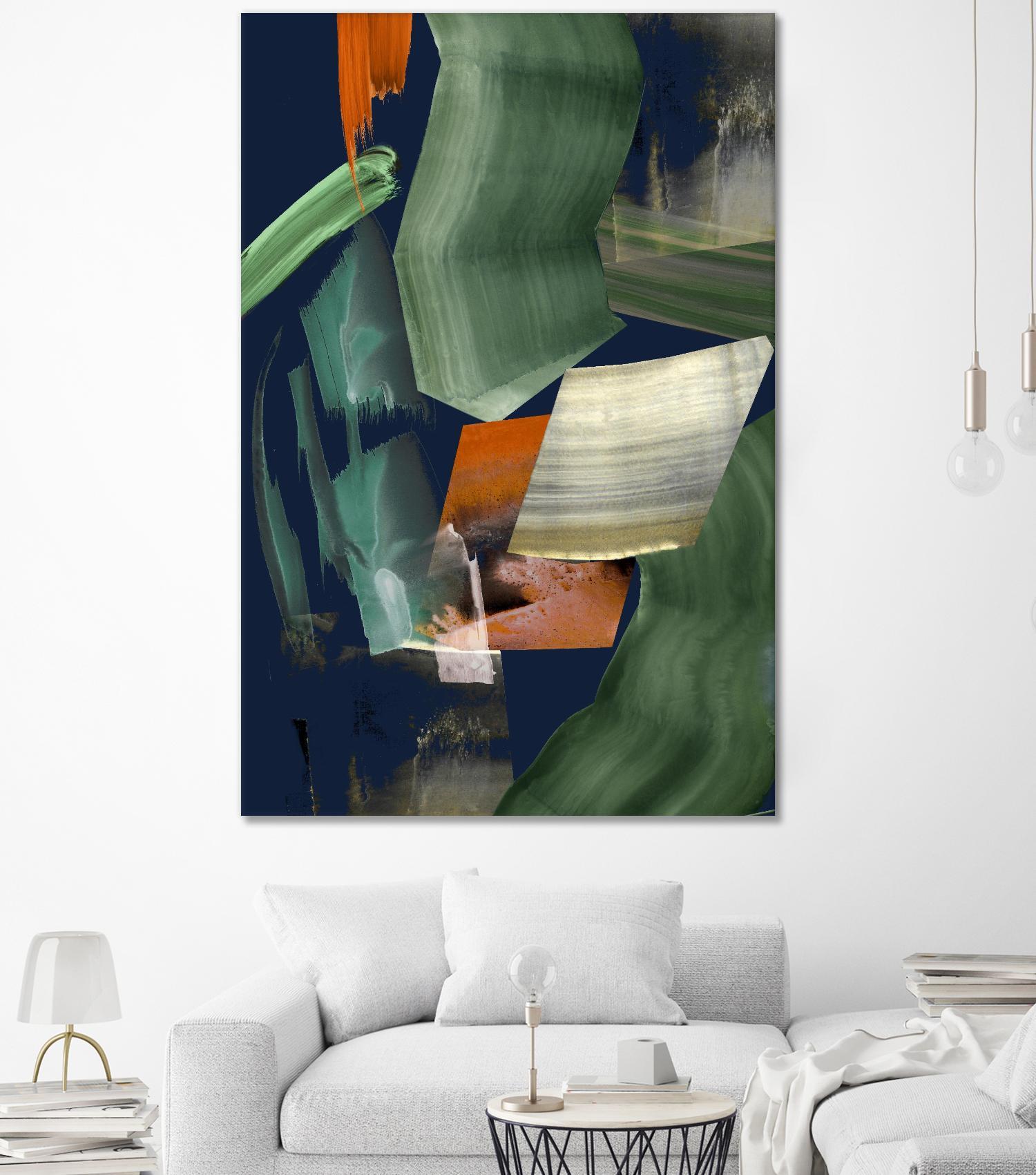 Sunsets in the City II by PI Studio on GIANT ART - abstract