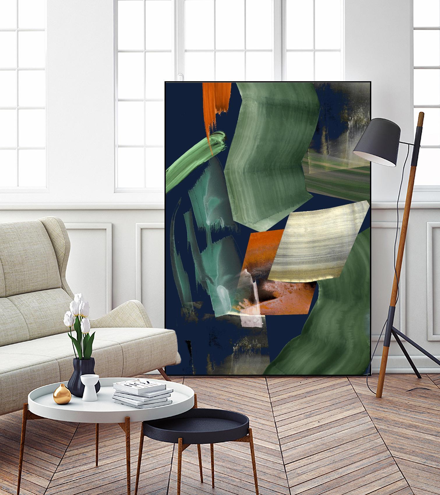 Sunsets in the City II by PI Studio on GIANT ART - abstract