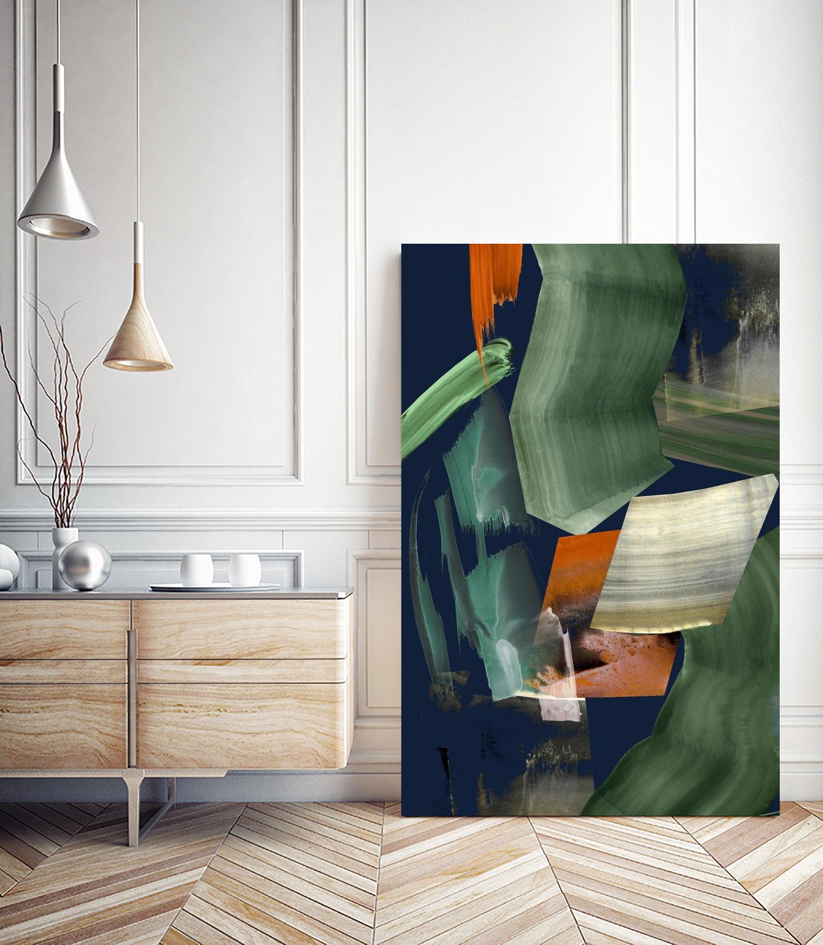 Sunsets in the City II by PI Studio on GIANT ART - abstract