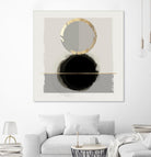 Dream Life Inspired I by PI Studio on GIANT ART - gold watercolour watercoulor