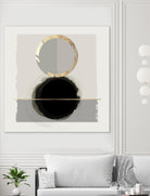 Dream Life Inspired I by PI Studio on GIANT ART - gold watercolour watercoulor