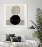 Dream Life Inspired I by PI Studio on GIANT ART - gold watercolour watercoulor