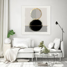 Dream Life Inspired I by PI Studio on GIANT ART - gold watercolour watercoulor