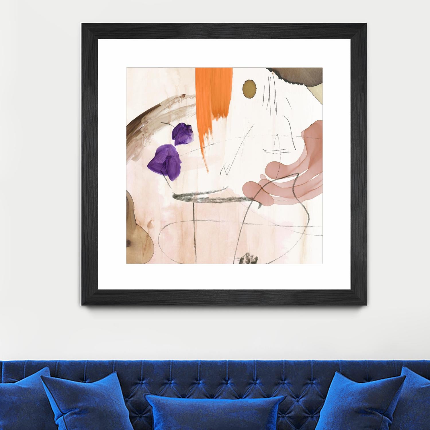 Velvet At Dusk I by PI Studio on GIANT ART - abstract