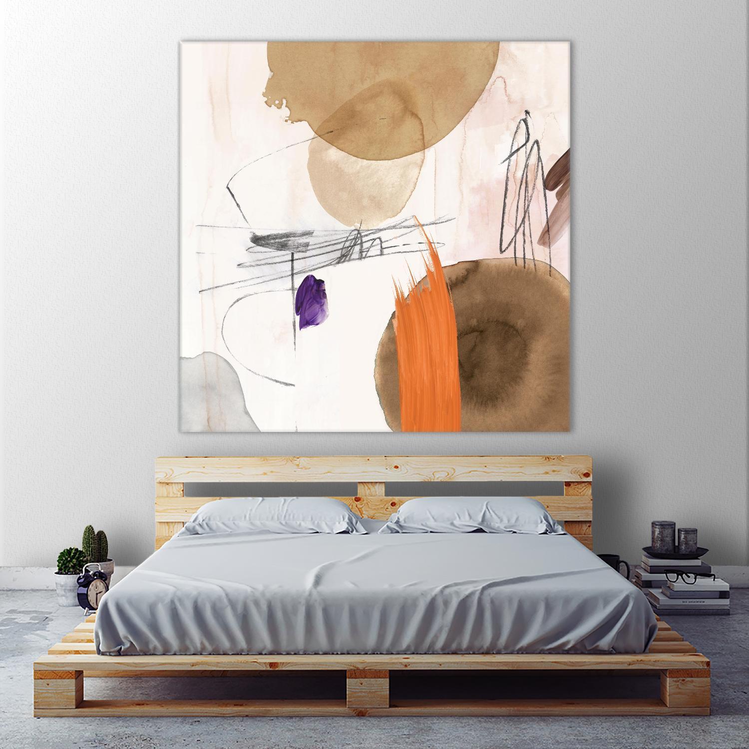 Velvet At Dusk II by PI Studio on GIANT ART - orange abstract abstract