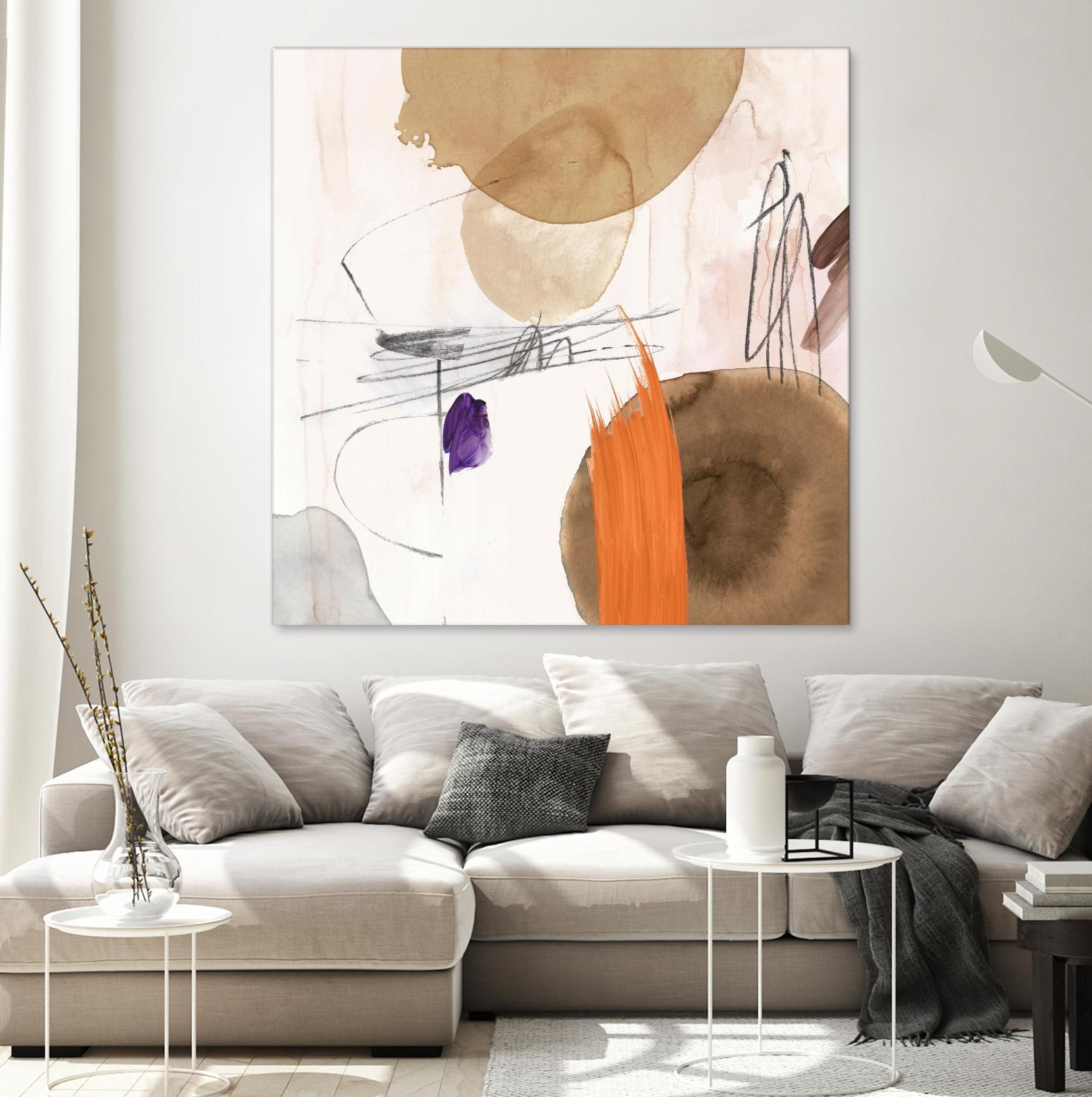 Velvet At Dusk II by PI Studio on GIANT ART - orange abstract abstract