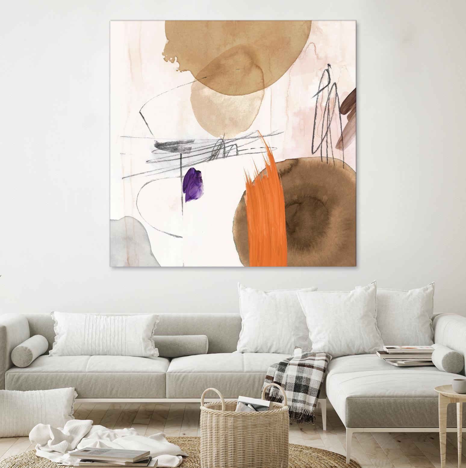 Velvet At Dusk II by PI Studio on GIANT ART - orange abstract abstract