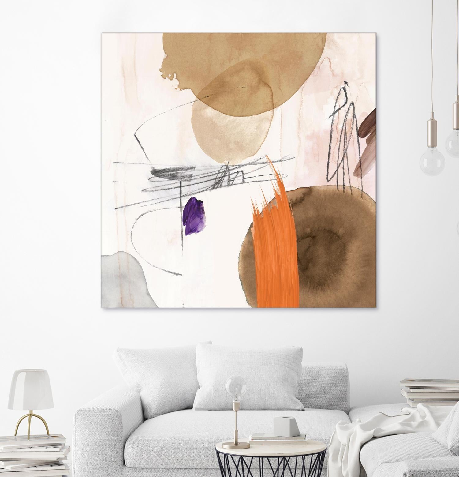 Velvet At Dusk II by PI Studio on GIANT ART - orange abstract abstract