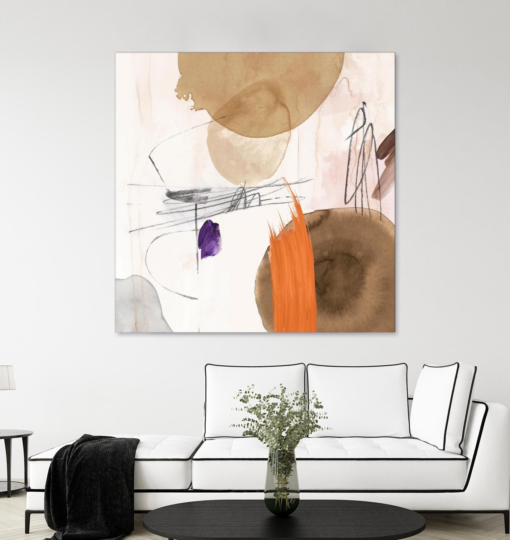 Velvet At Dusk II by PI Studio on GIANT ART - orange abstract abstract