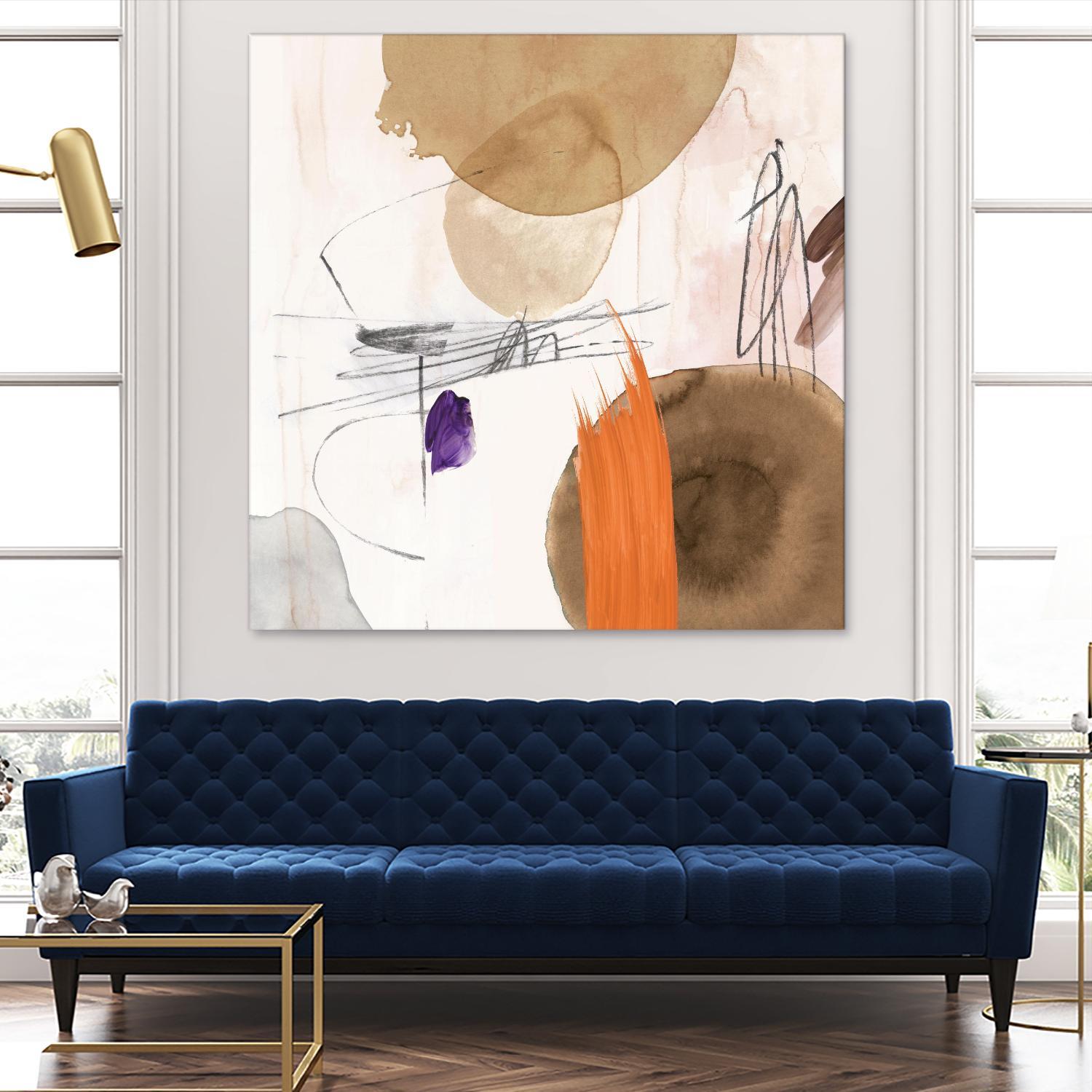 Velvet At Dusk II by PI Studio on GIANT ART - orange abstract abstract