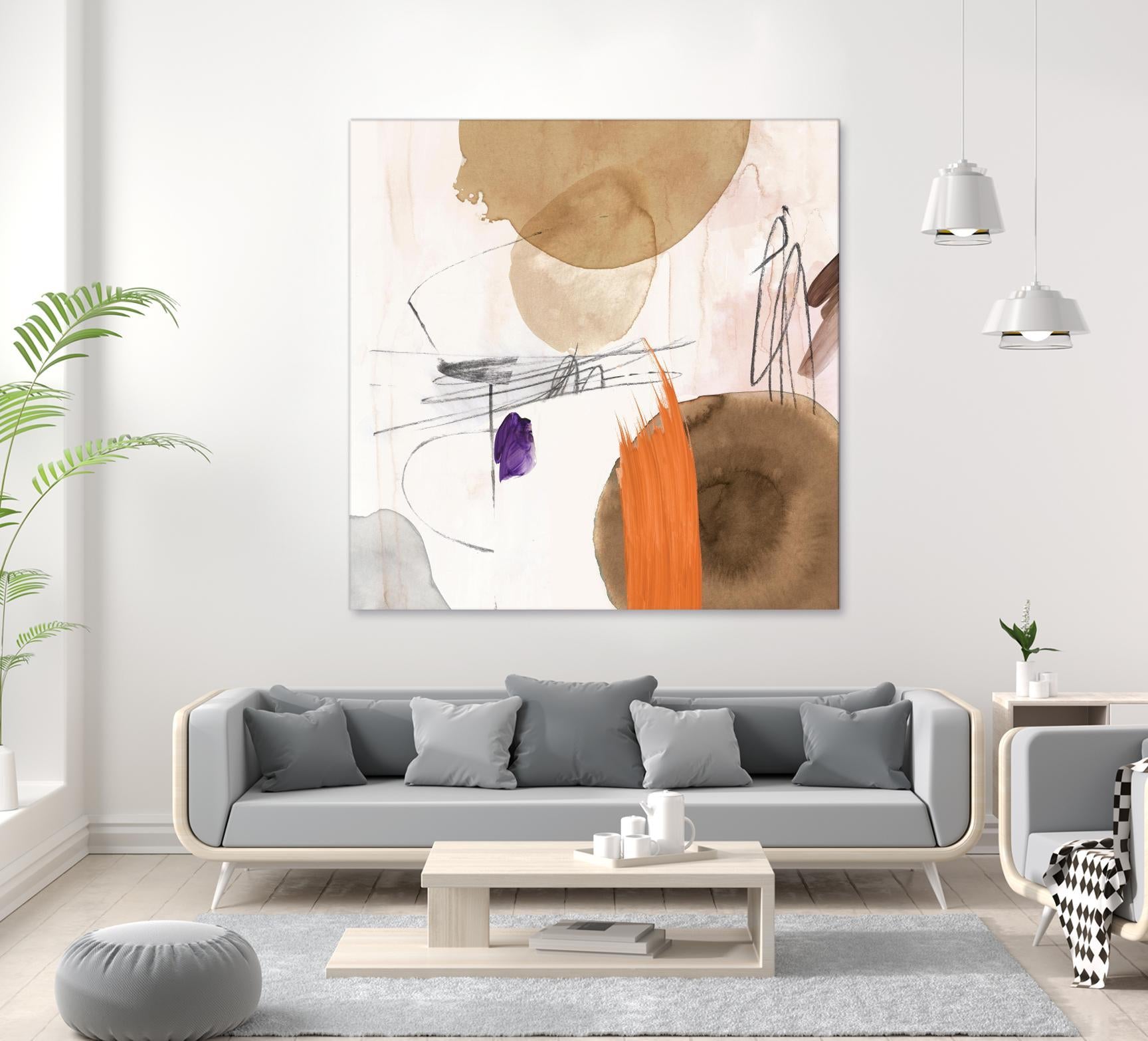 Velvet At Dusk II by PI Studio on GIANT ART - orange abstract abstract