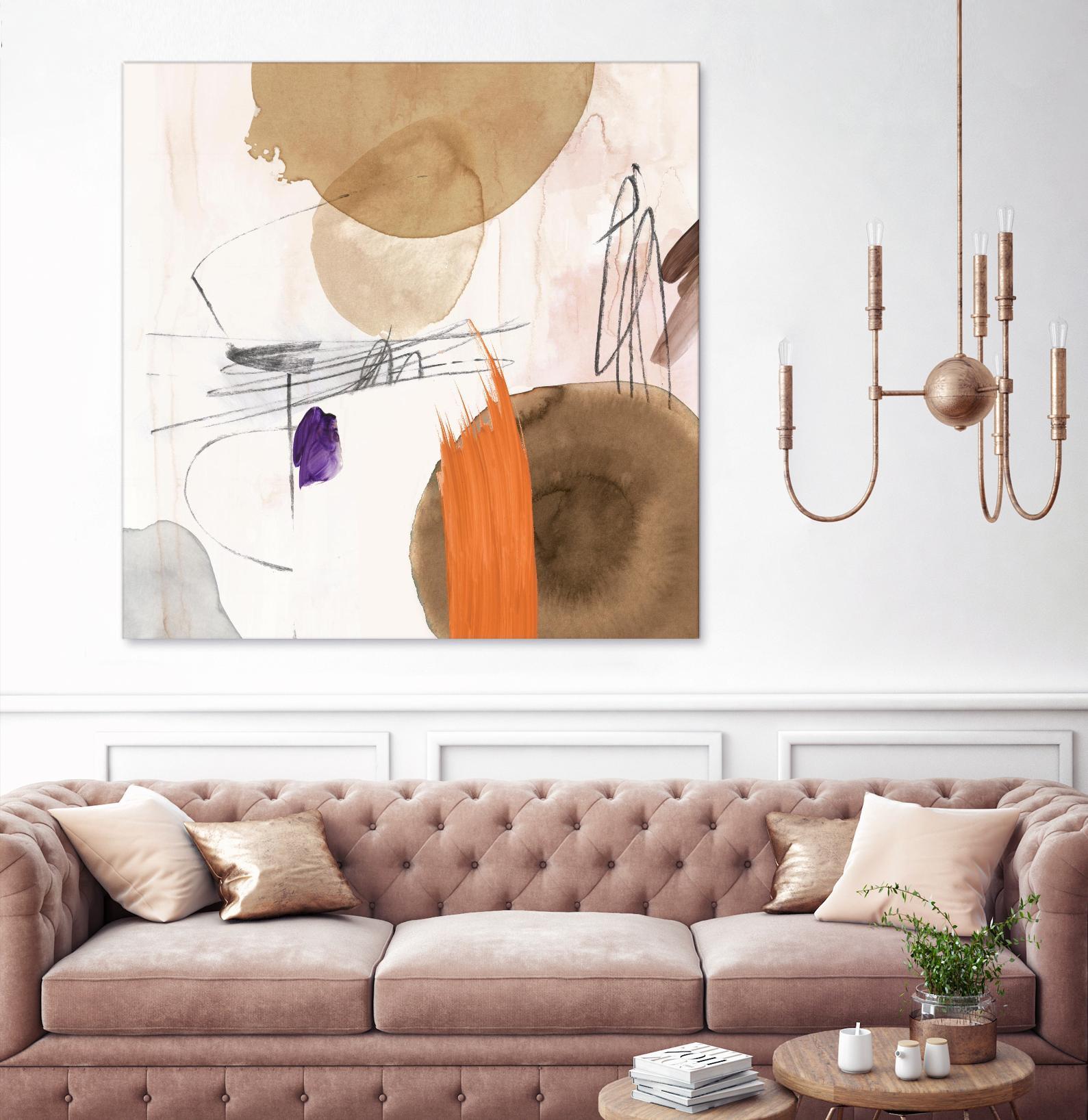 Velvet At Dusk II by PI Studio on GIANT ART - orange abstract abstract