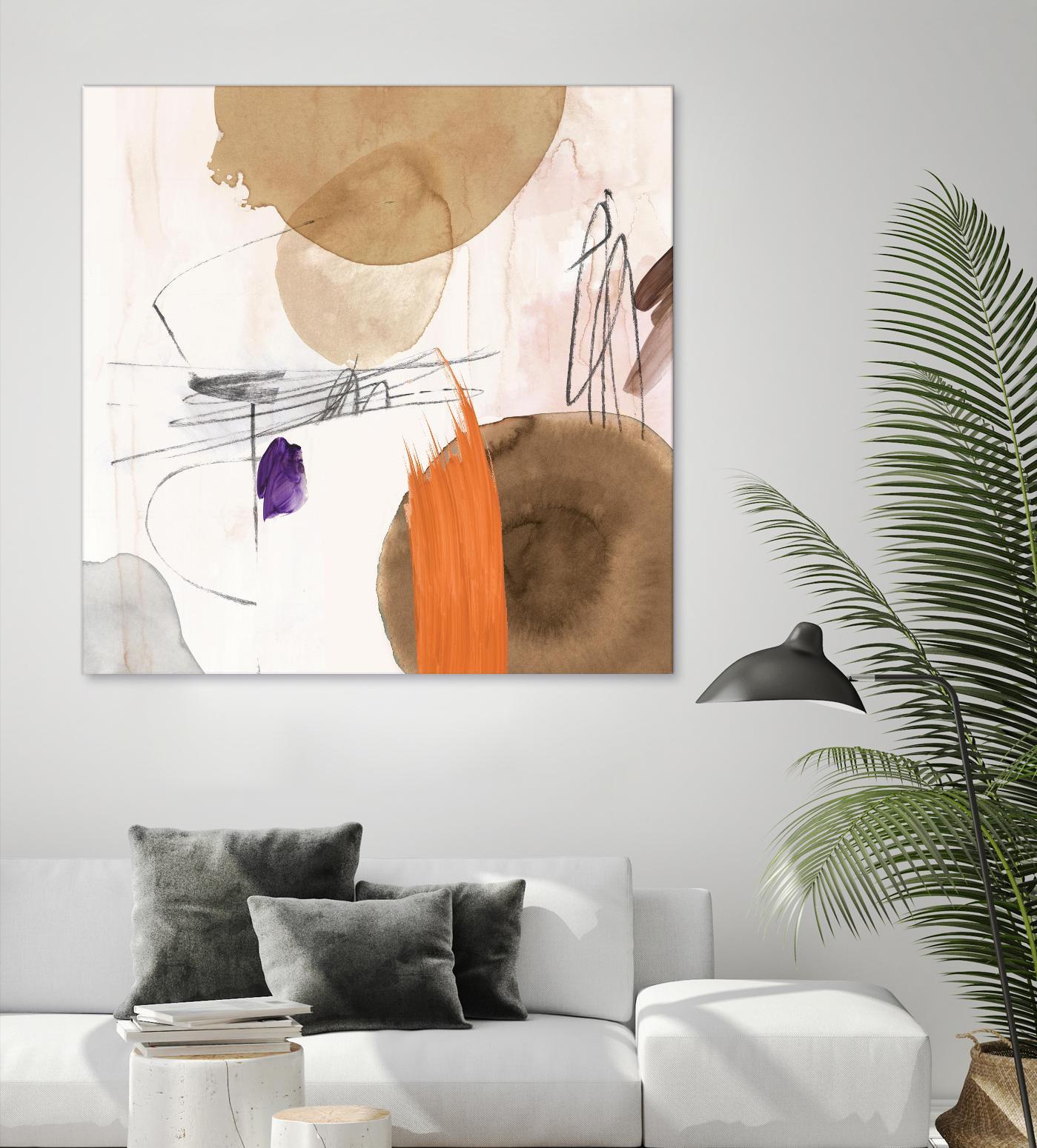 Velvet At Dusk II by PI Studio on GIANT ART - orange abstract abstract