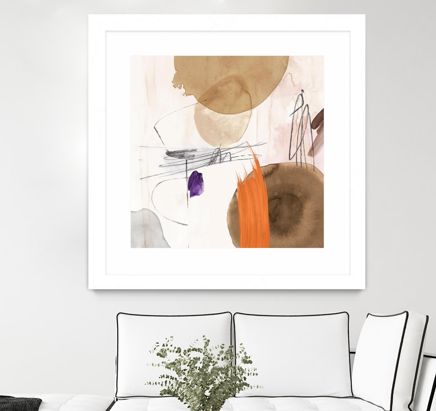 Velvet At Dusk II by PI Studio on GIANT ART - orange abstract abstract