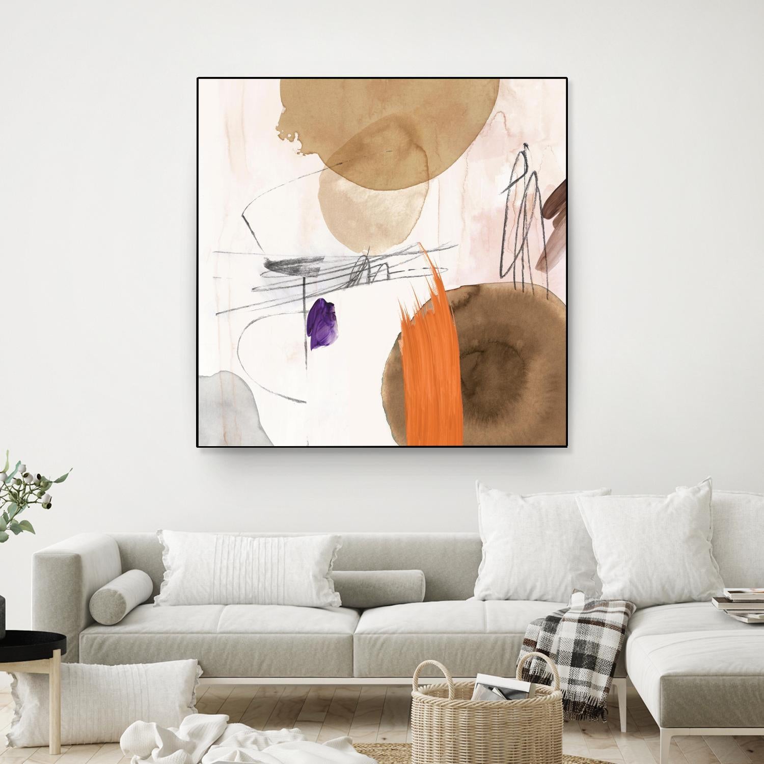Velvet At Dusk II by PI Studio on GIANT ART - orange abstract abstract