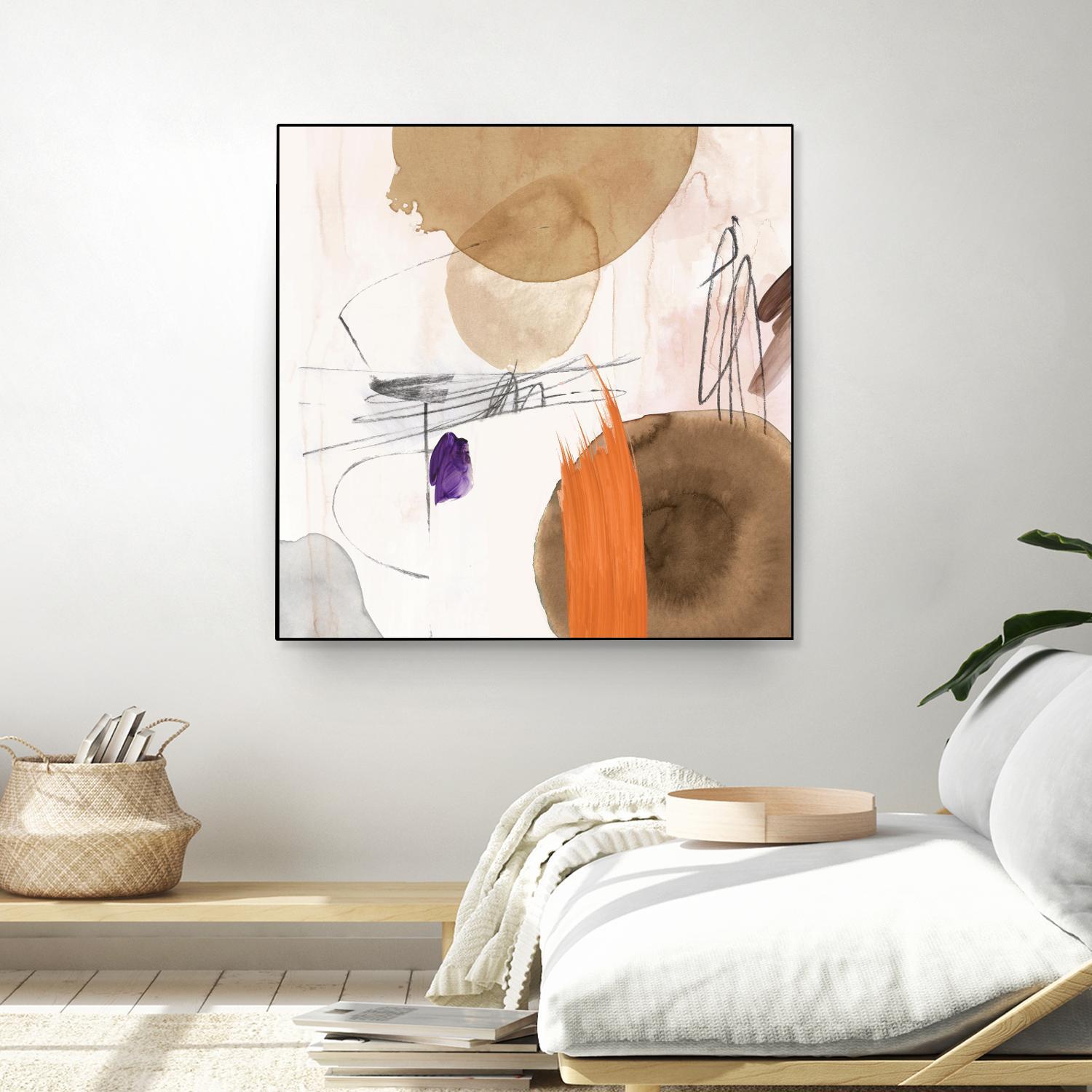 Velvet At Dusk II by PI Studio on GIANT ART - orange abstract abstract