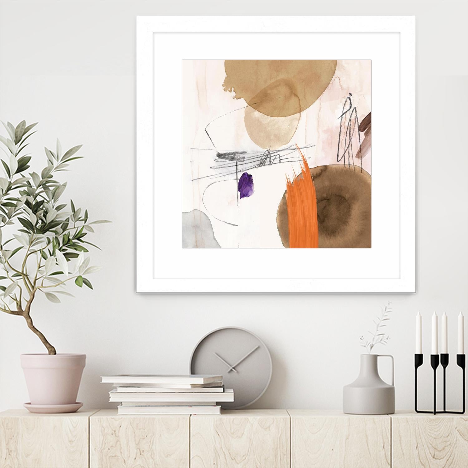 Velvet At Dusk II by PI Studio on GIANT ART - orange abstract abstract