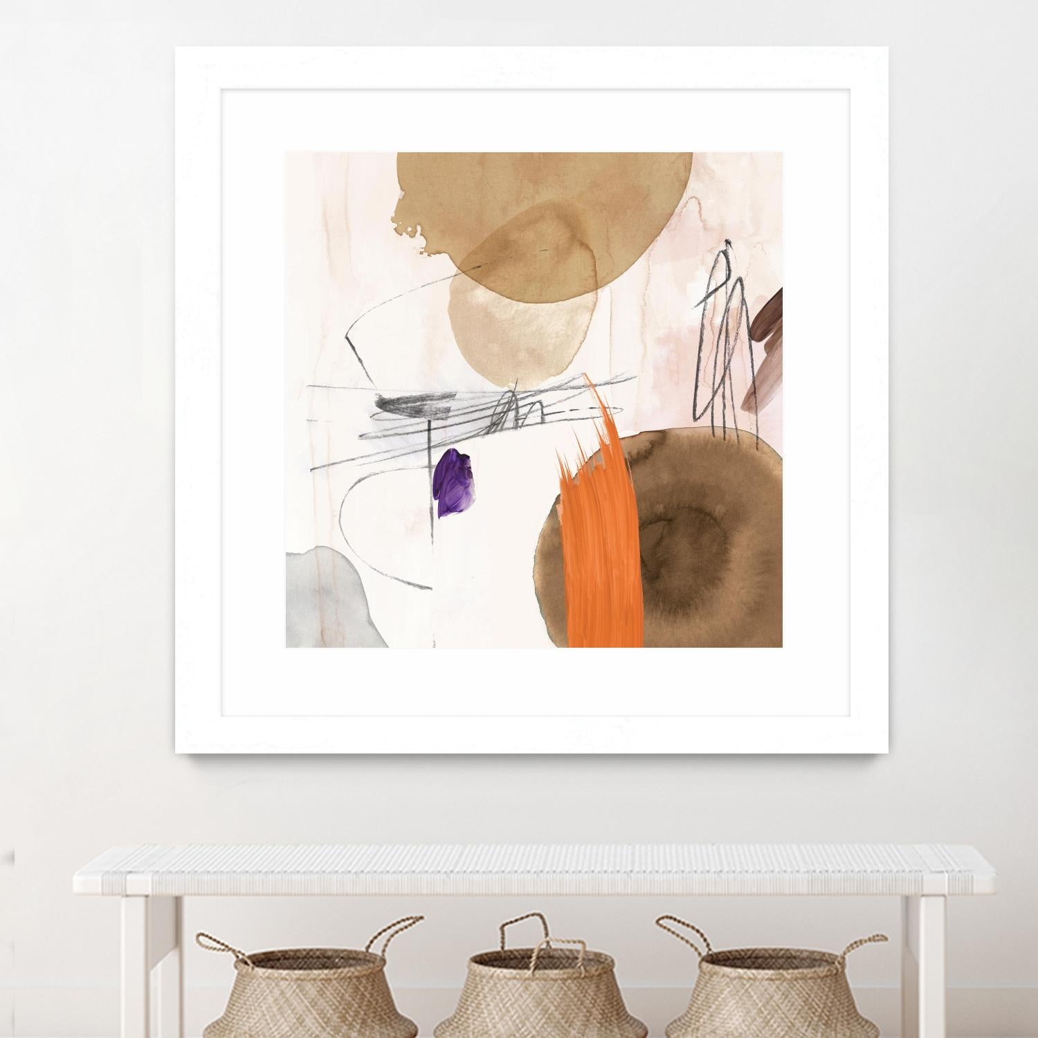 Velvet At Dusk II by PI Studio on GIANT ART - orange abstract abstract