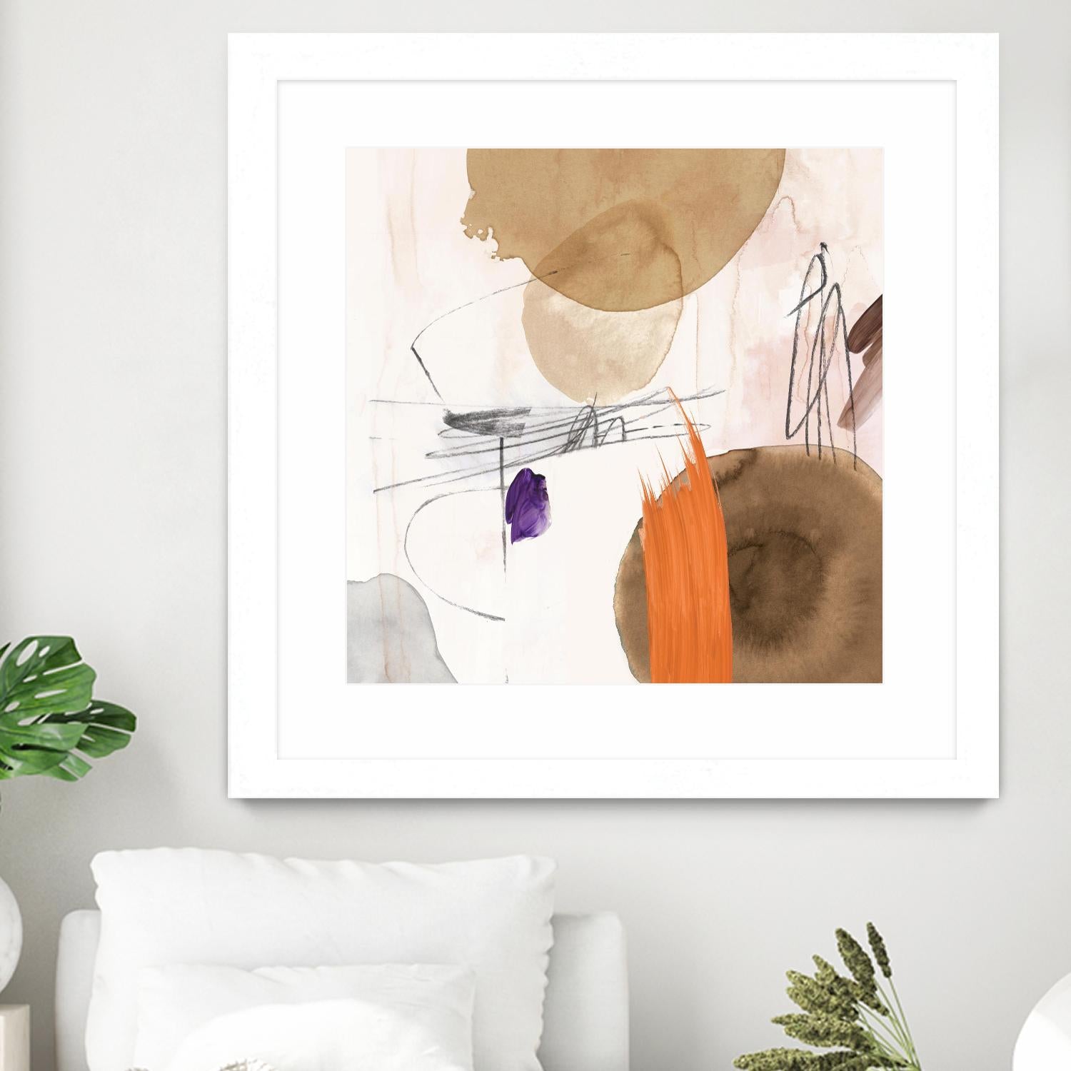 Velvet At Dusk II by PI Studio on GIANT ART - orange abstract abstract