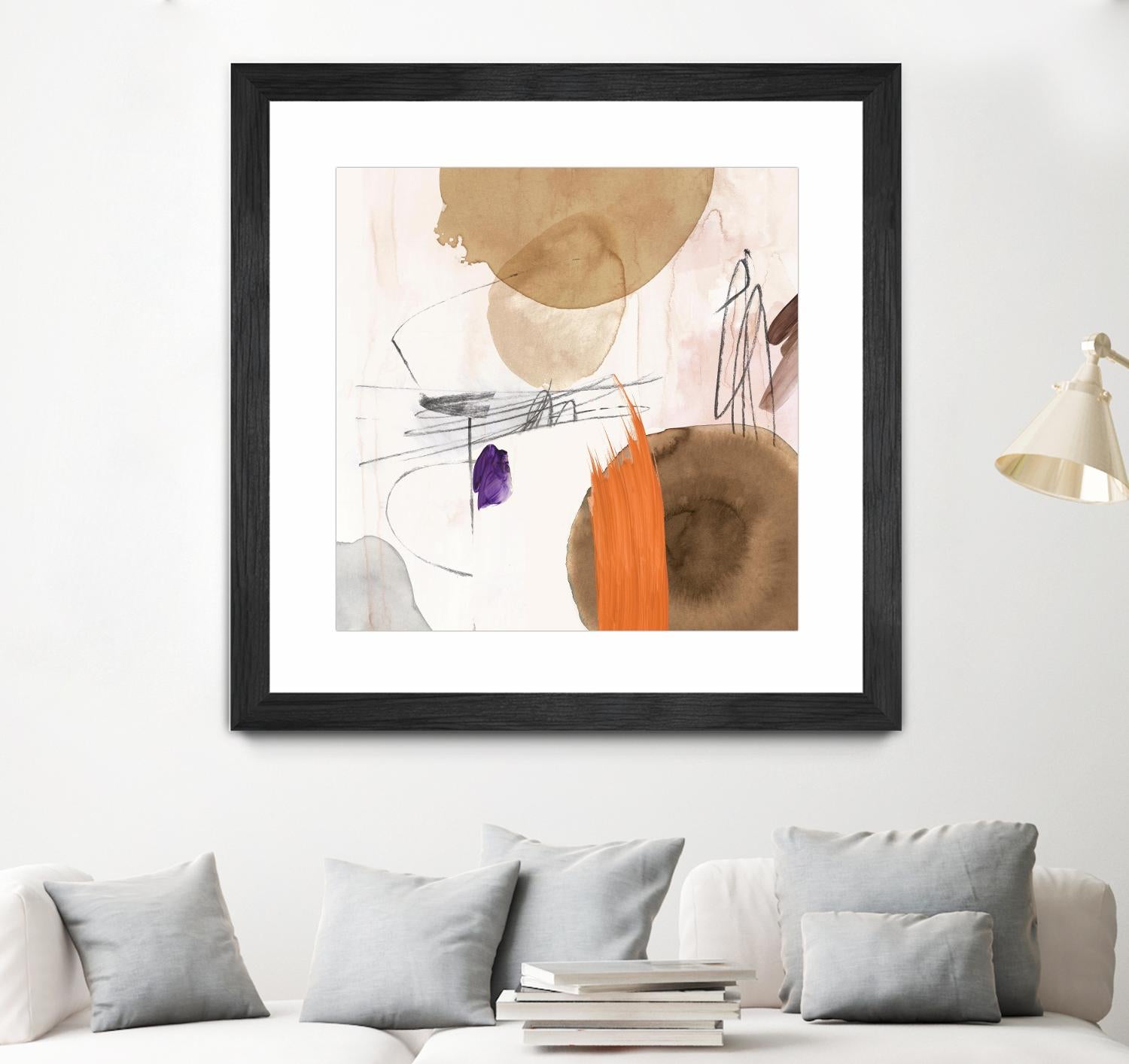 Velvet At Dusk II by PI Studio on GIANT ART - orange abstract abstract