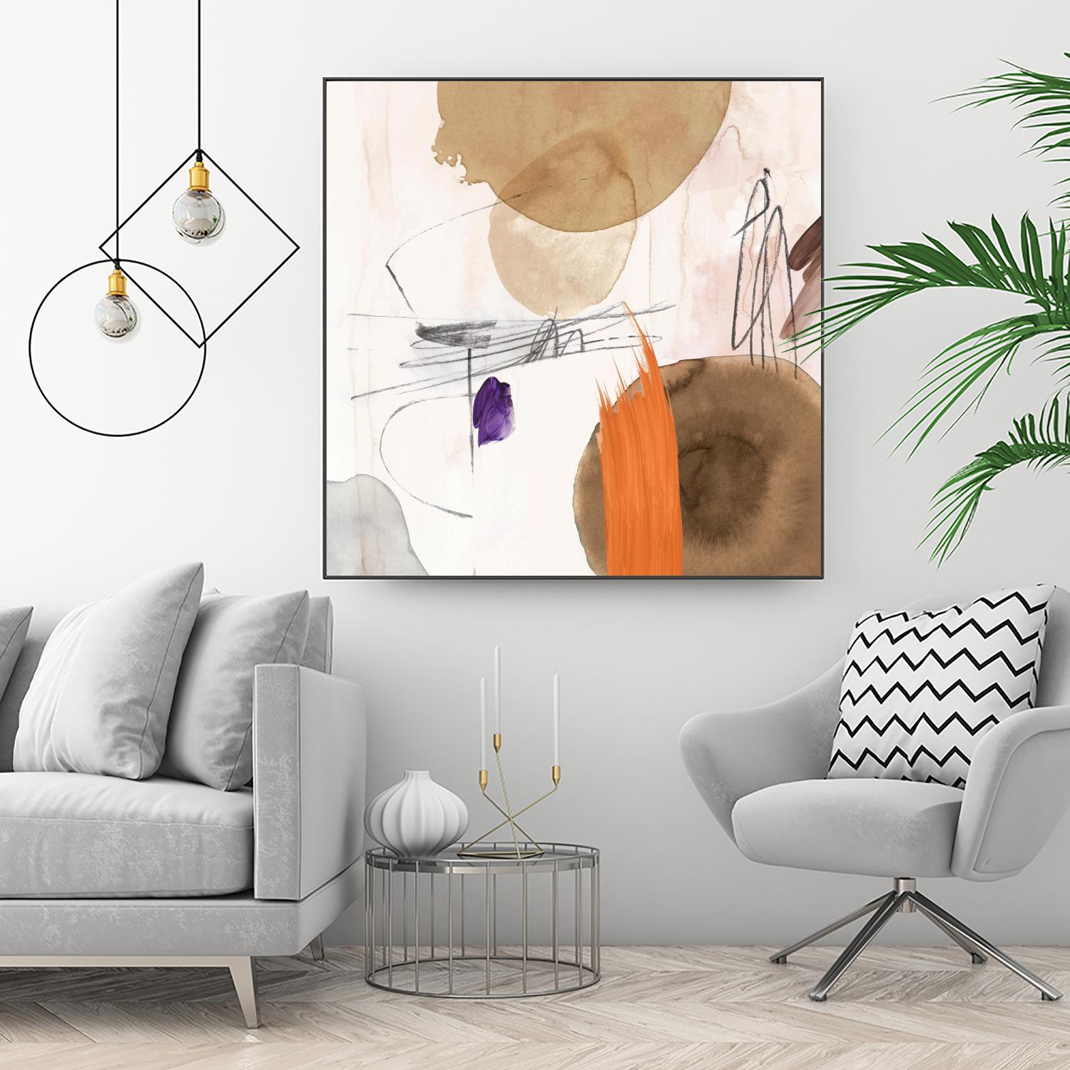 Velvet At Dusk II by PI Studio on GIANT ART - orange abstract abstract