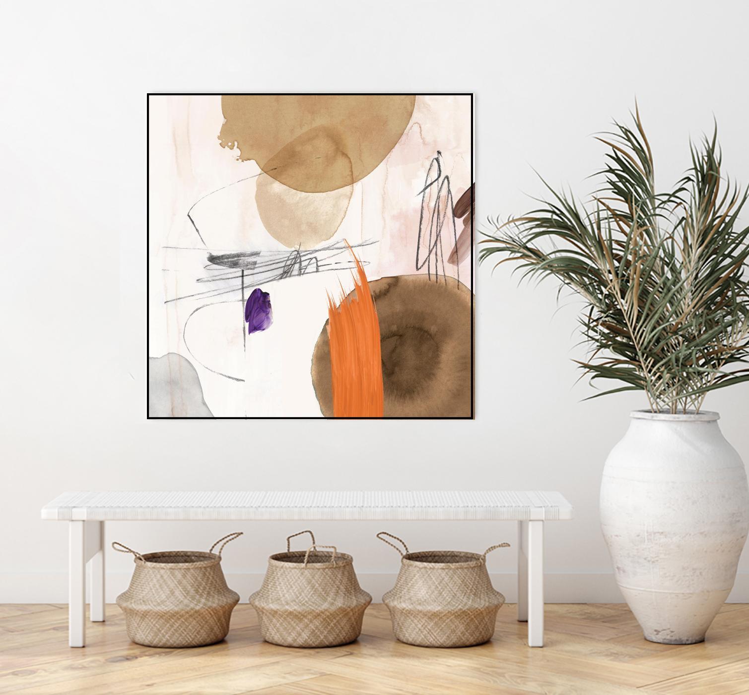 Velvet At Dusk II by PI Studio on GIANT ART - orange abstract abstract