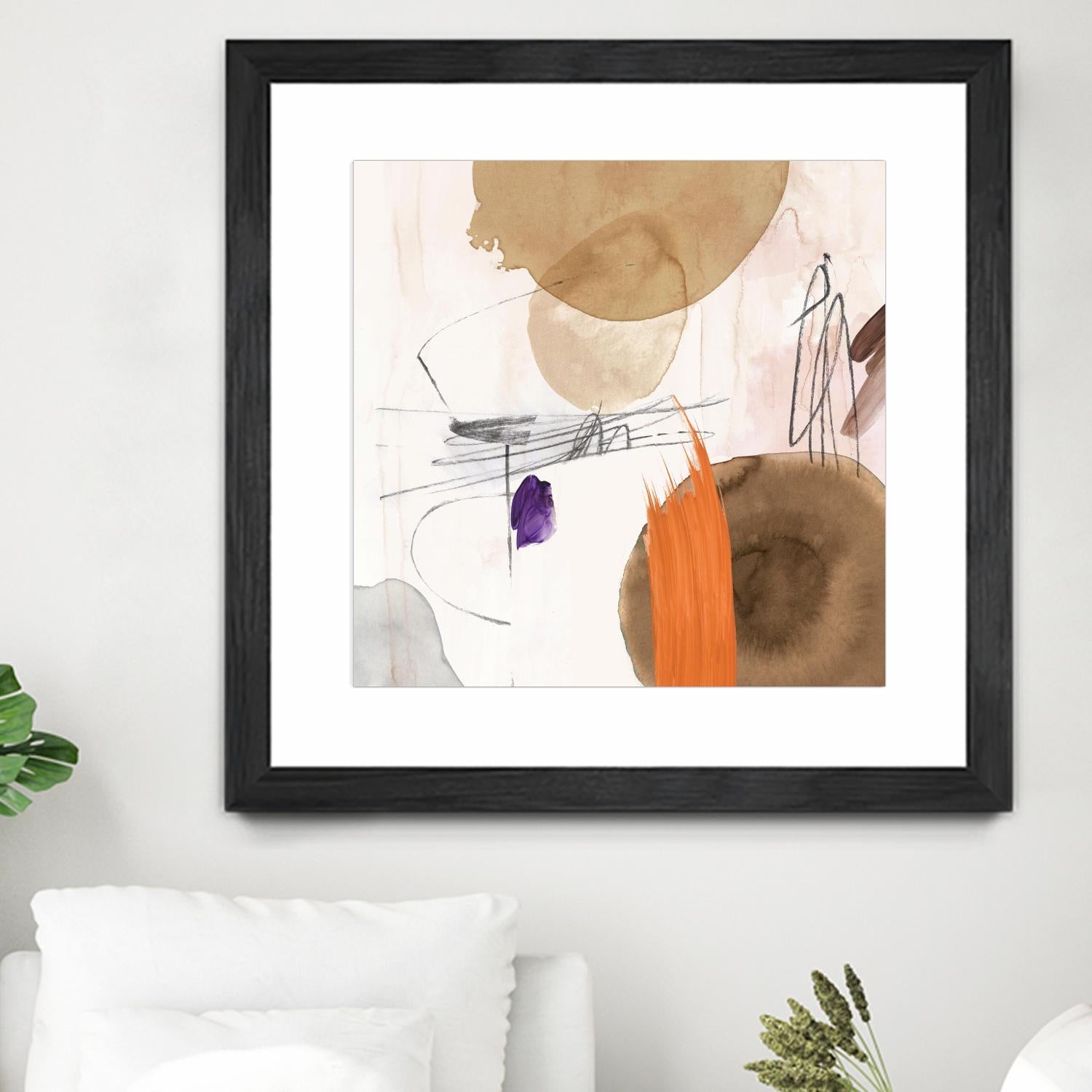 Velvet At Dusk II by PI Studio on GIANT ART - orange abstract abstract